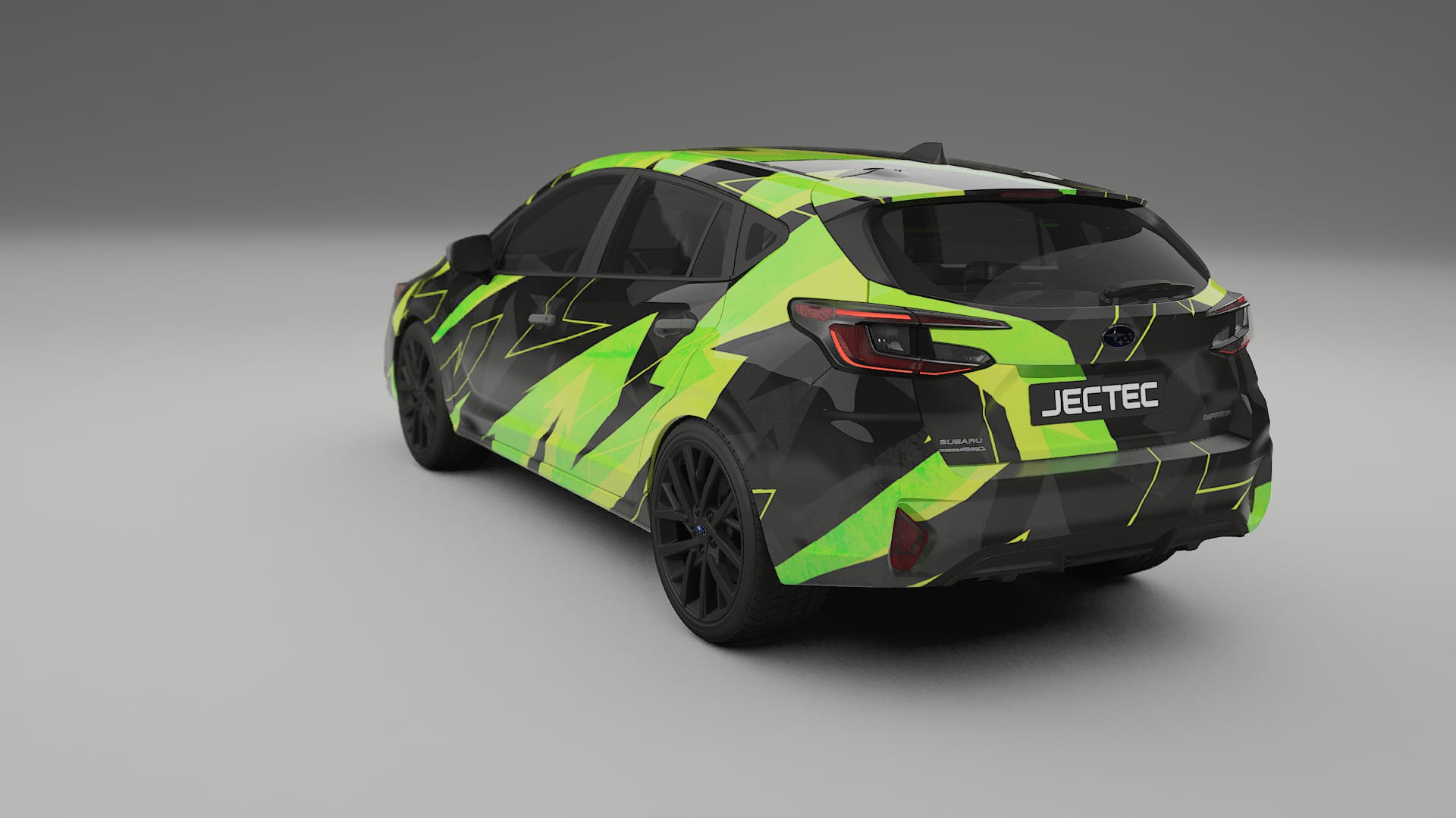 Subaru Impreza GU NINJA TURTLES – Designad Wrap PPF-sats i utskrivbar polyuretanfilm