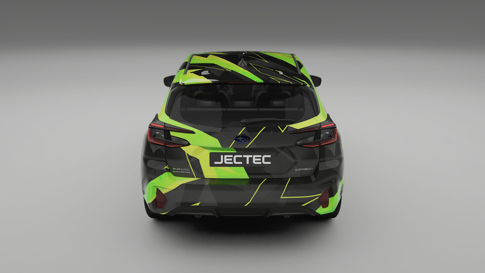 Subaru Impreza GU NINJA TURTLES – Designad Wrap PPF-sats i utskrivbar polyuretanfilm