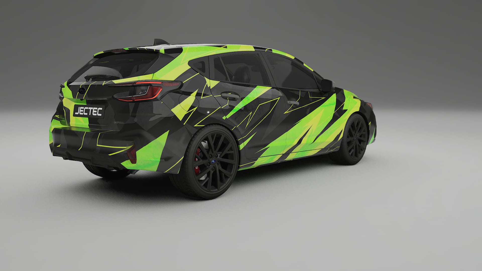 Subaru Impreza GU NINJA TURTLES – Designad Wrap PPF-sats i utskrivbar polyuretanfilm