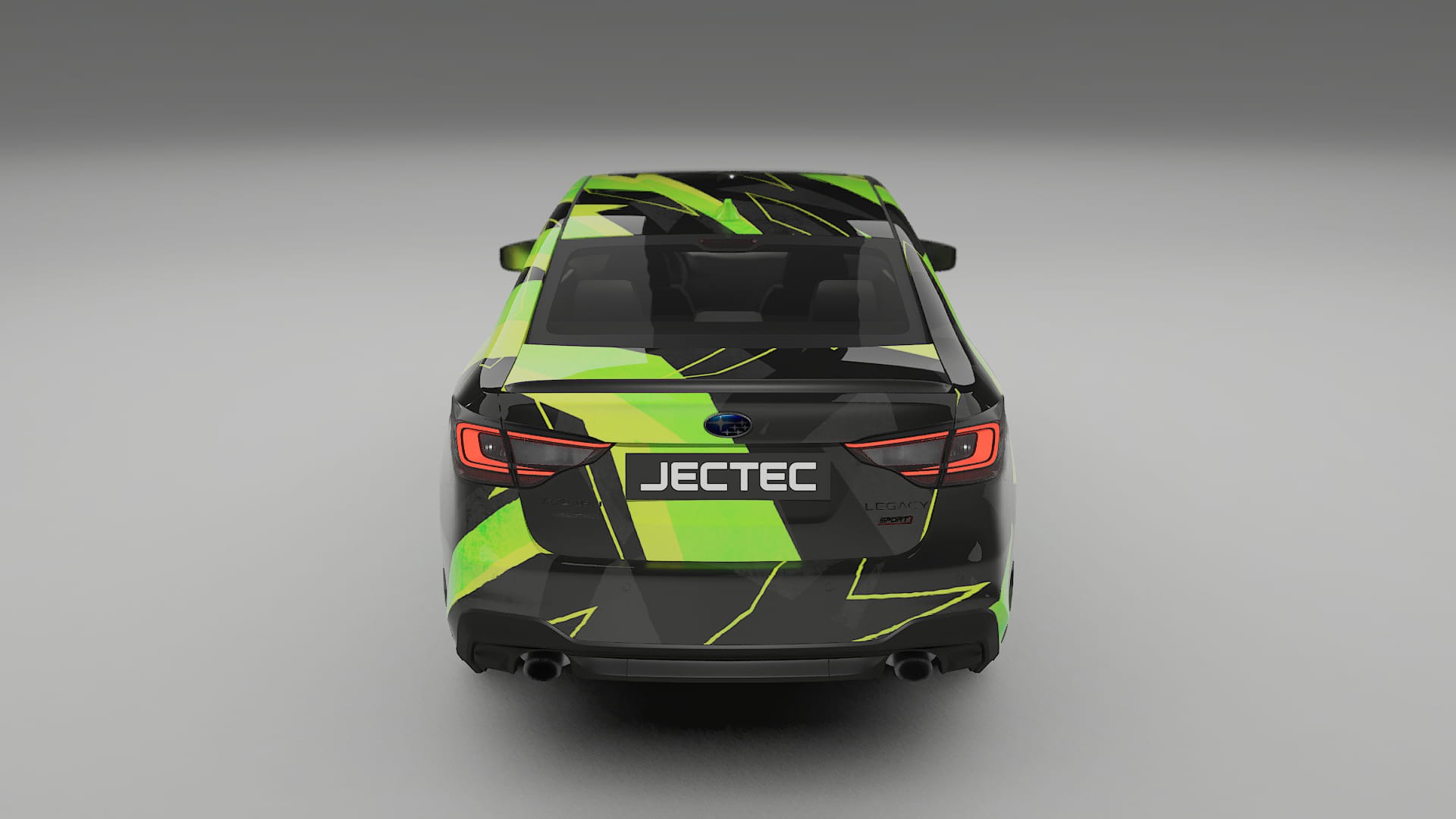 Subaru Legacy BW NINJA TURTLES – Designad Wrap PPF-sats i utskrivbar polyuretanfilm