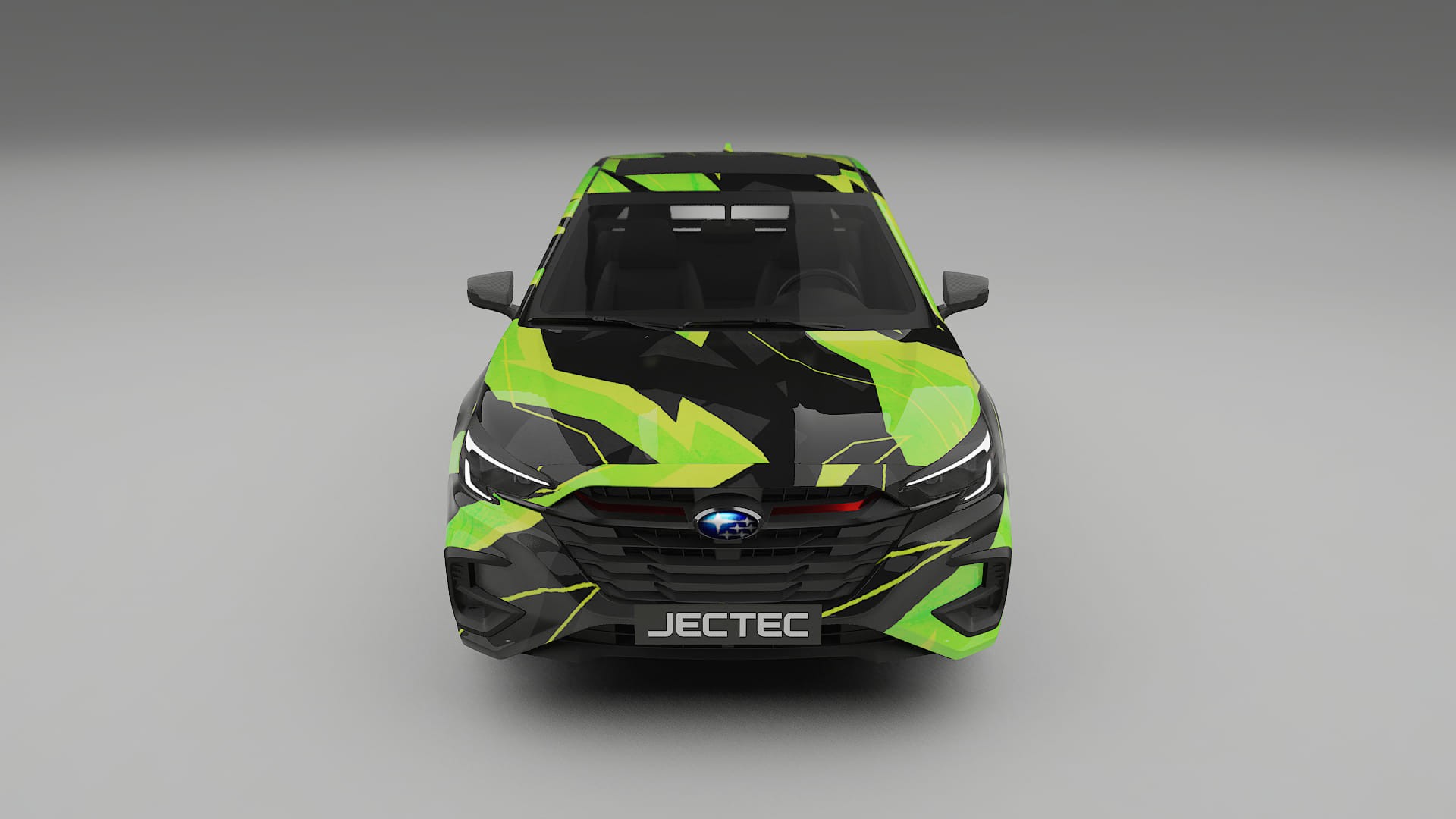 Subaru Legacy BW NINJA TURTLES – Designad Wrap PPF-sats i utskrivbar polyuretanfilm