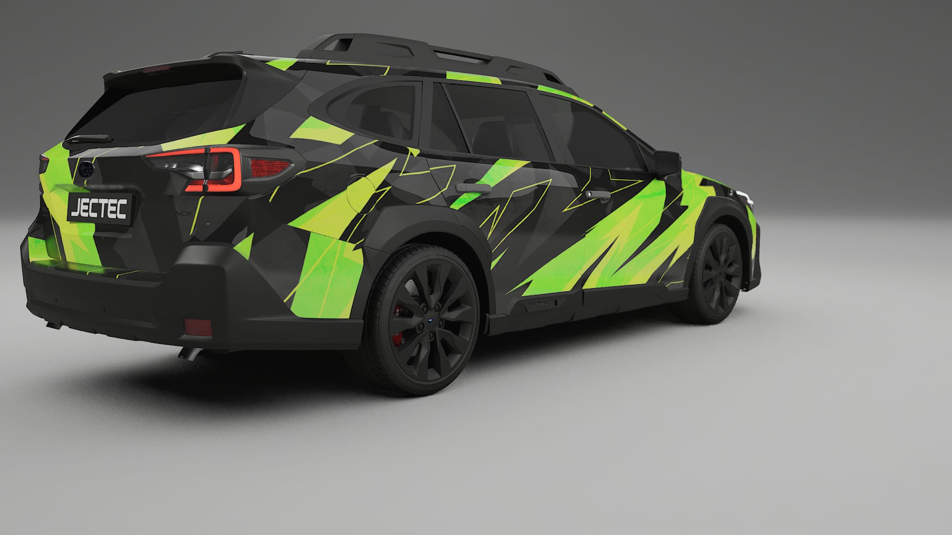 Subaru Outback VI BS facelift LCI NINJA TURTLES – Designad Wrap PPF-sats i utskrivbar polyuretanfilm
