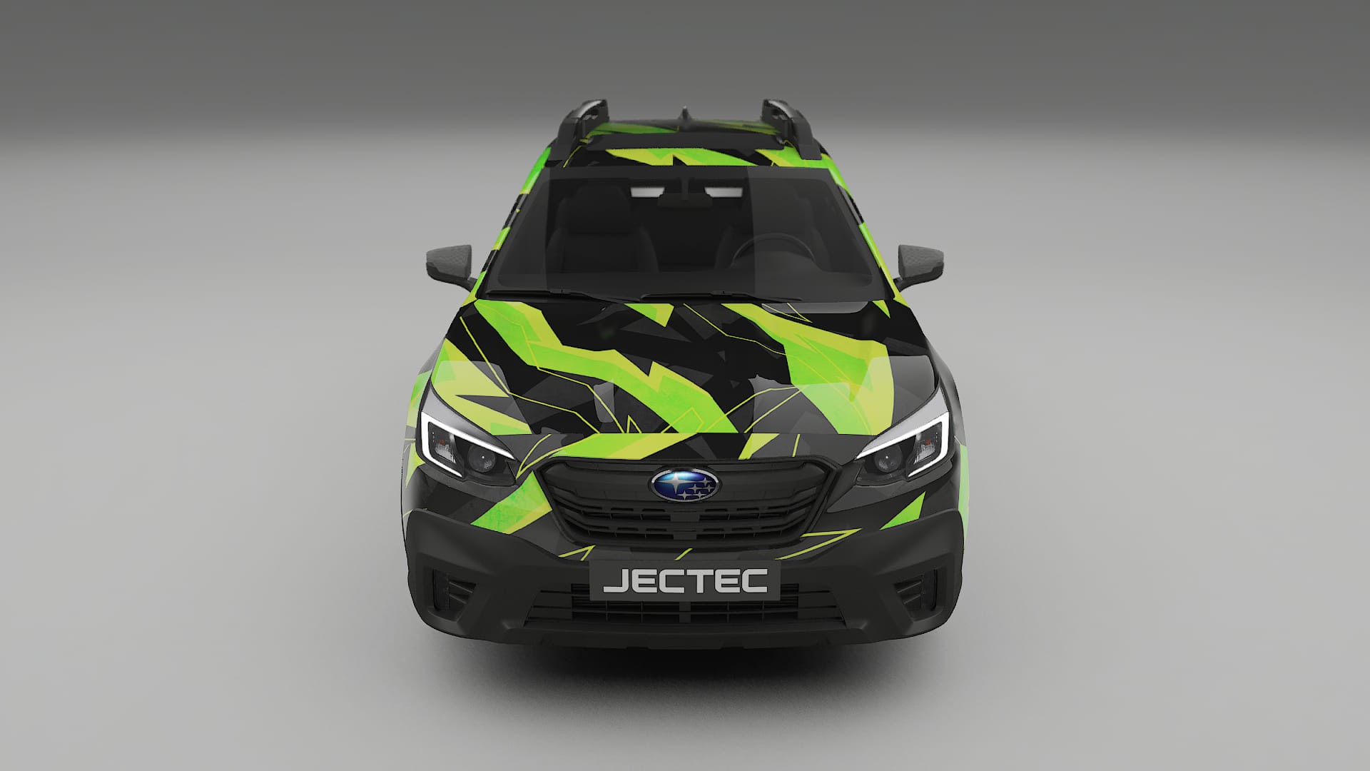 Subaru Outback VI BS prefacelift pre-LCI NINJA TURTLES – Designad Wrap PPF-sats i utskrivbar polyuretanfilm