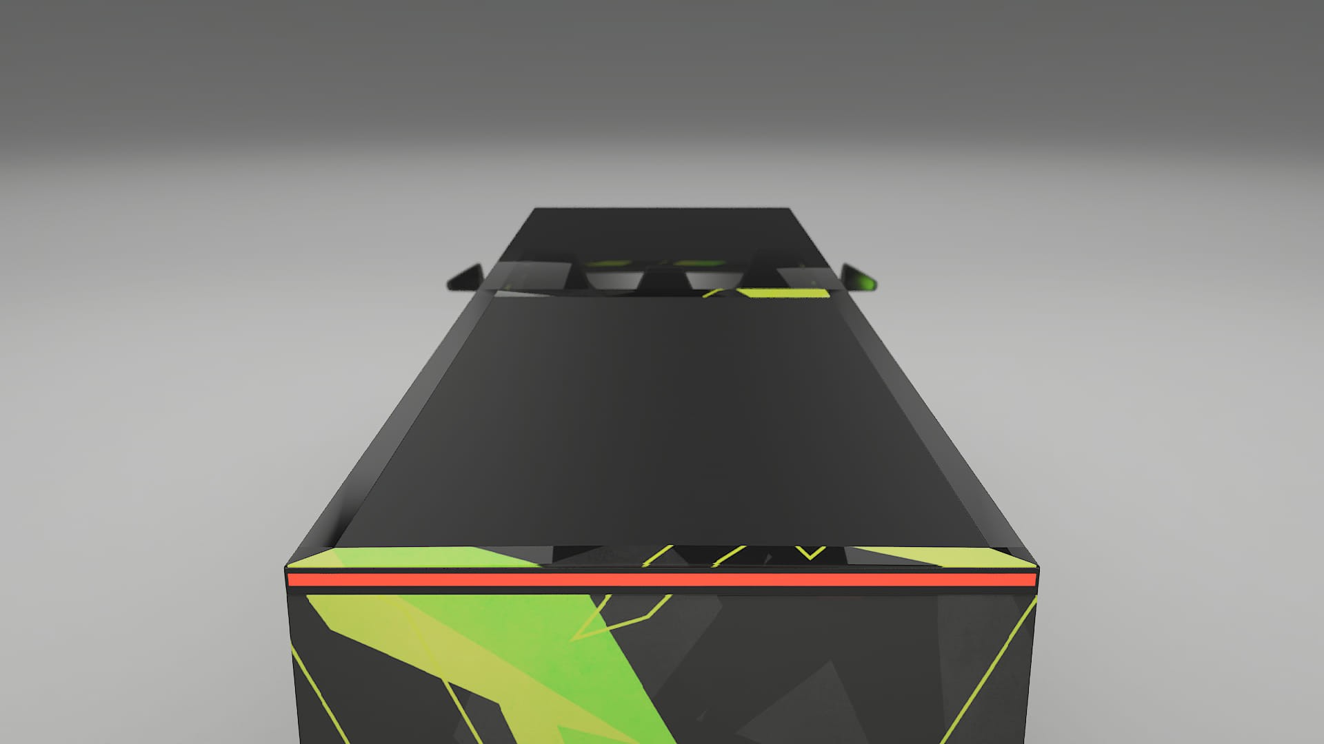 Tesla Cybertruck NINJA TURTLES – Designad Wrap PPF-sats i utskrivbar polyuretanfilm