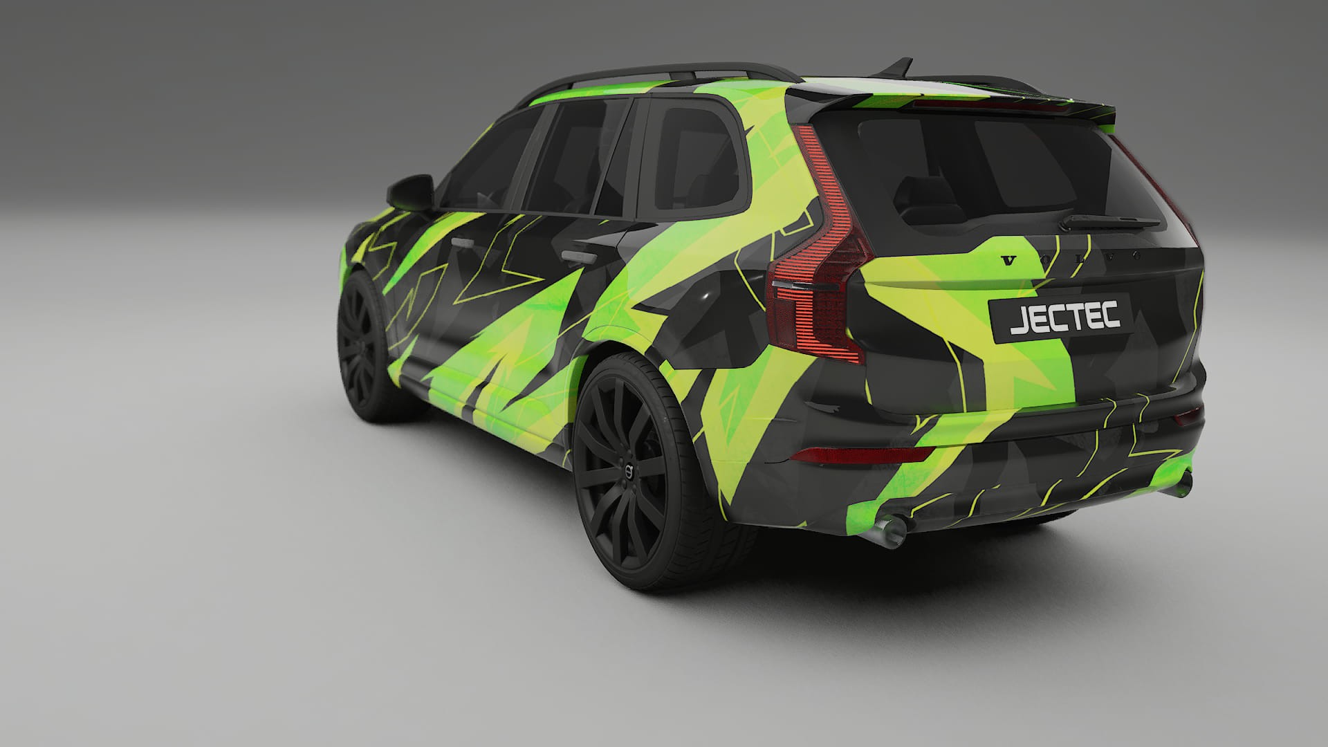 Volvo XC90 SPA NINJA TURTLES – Designad Wrap PPF-sats i utskrivbar polyuretanfilm
