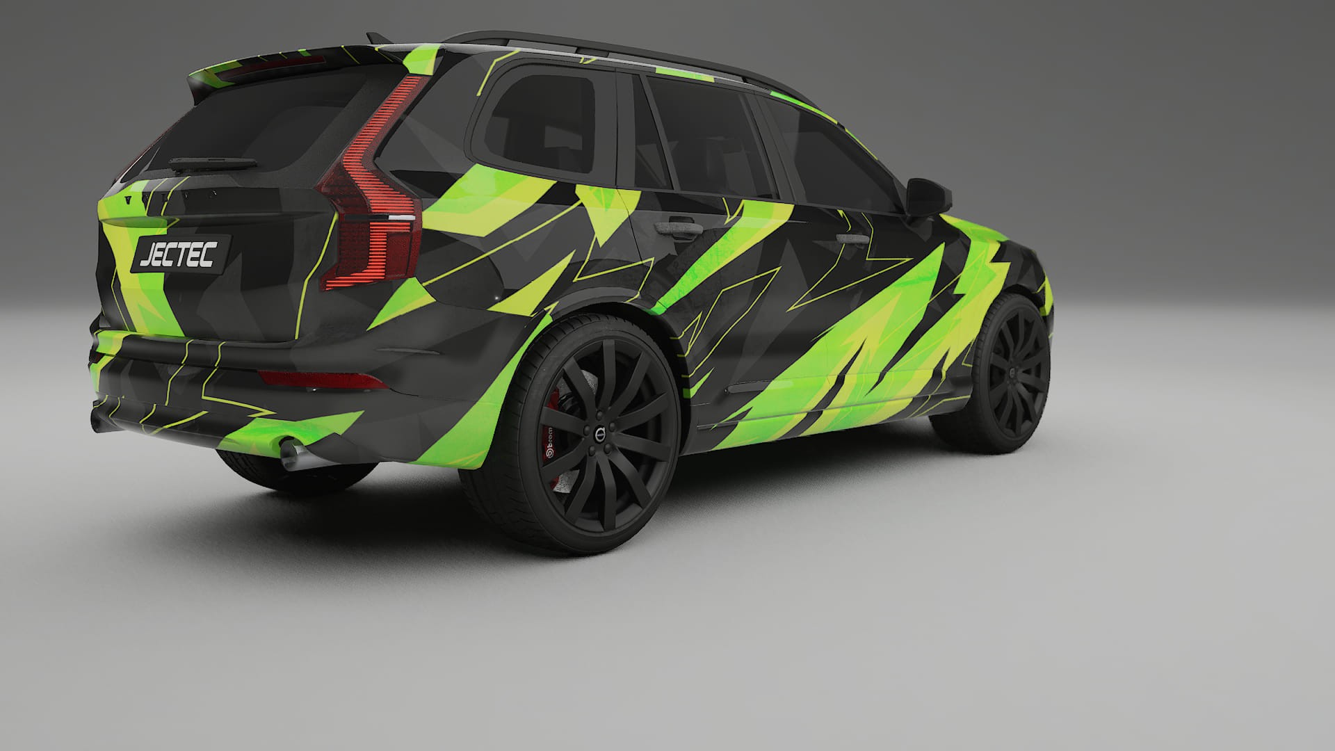Volvo XC90 SPA NINJA TURTLES – Designad Wrap PPF-sats i utskrivbar polyuretanfilm
