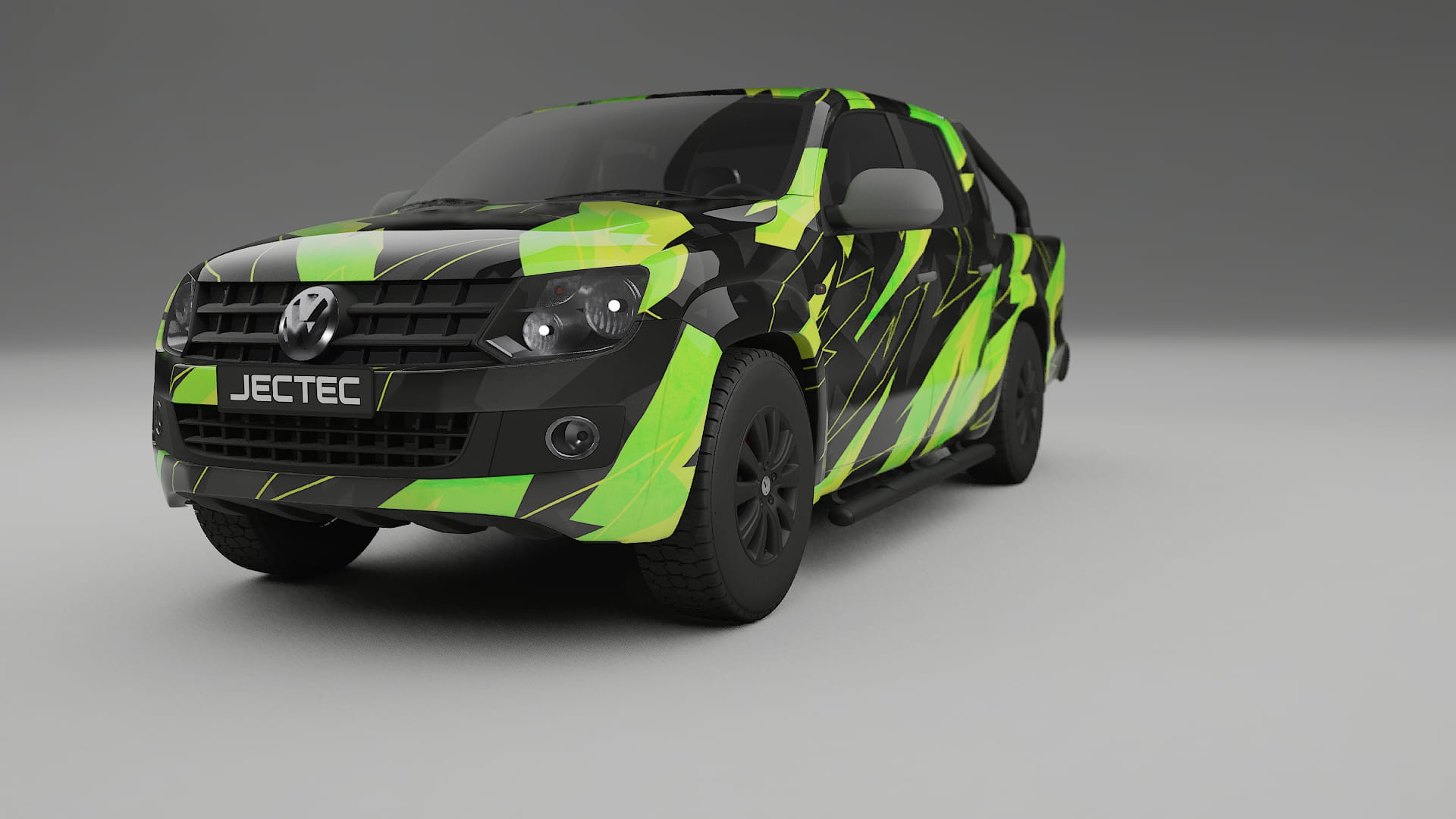 VW Amarok 2H NINJA TURTLES – Designad Wrap PPF-sats i utskrivbar polyuretanfilm