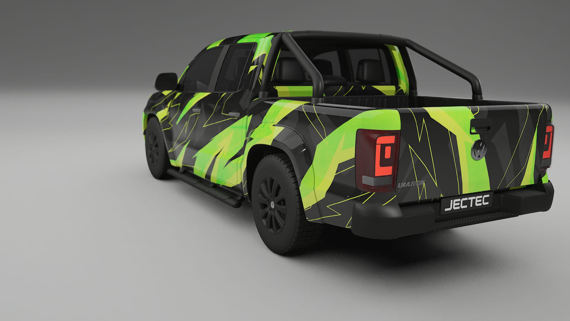 VW Amarok 2H NINJA TURTLES – Designad Wrap PPF-sats i utskrivbar polyuretanfilm