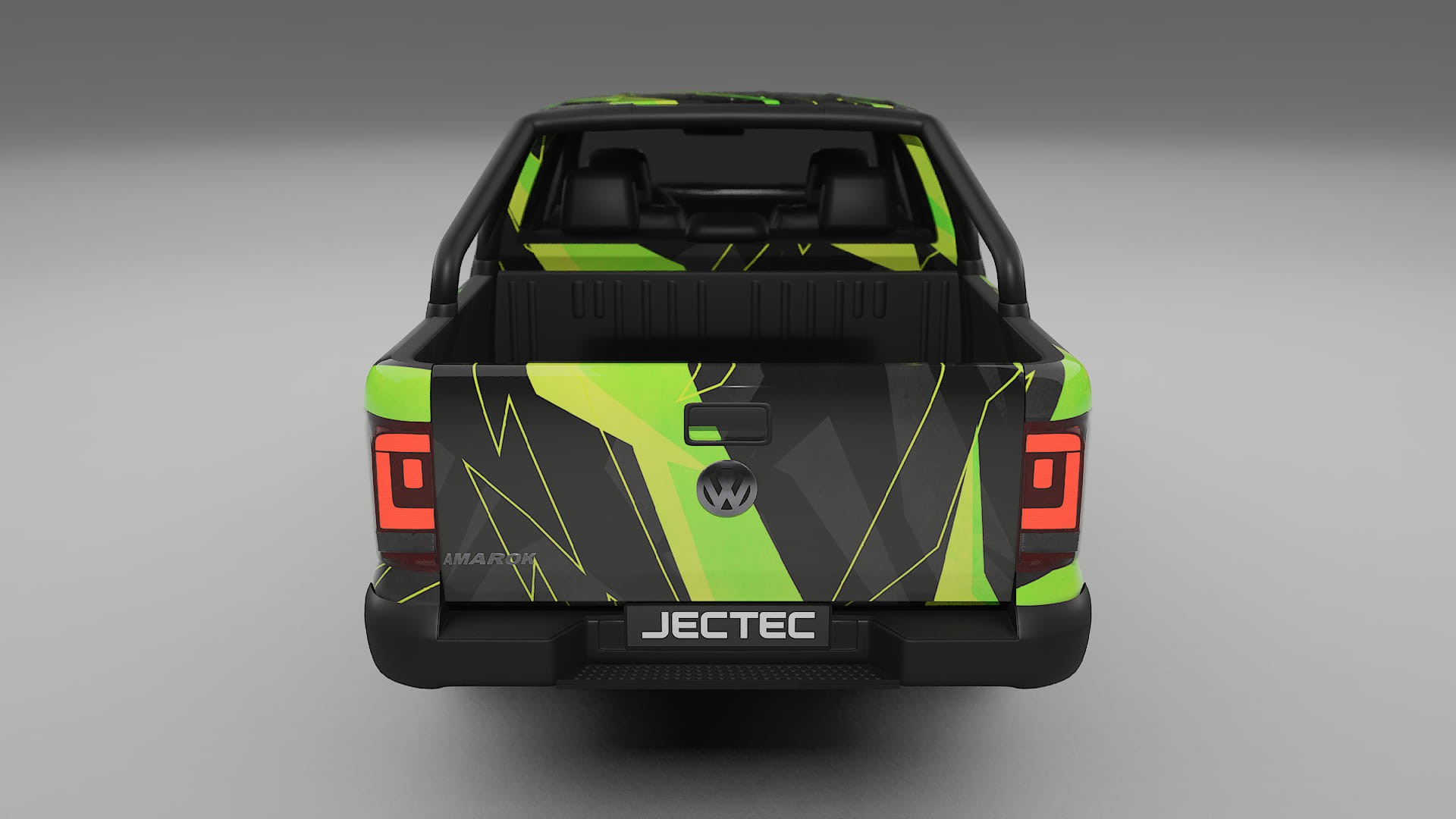 VW Amarok 2H NINJA TURTLES – Designad Wrap PPF-sats i utskrivbar polyuretanfilm