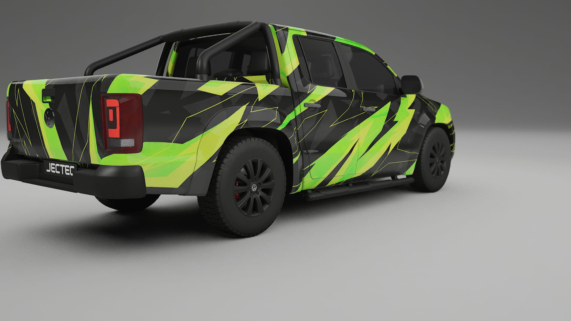 VW Amarok 2H NINJA TURTLES – Designad Wrap PPF-sats i utskrivbar polyuretanfilm