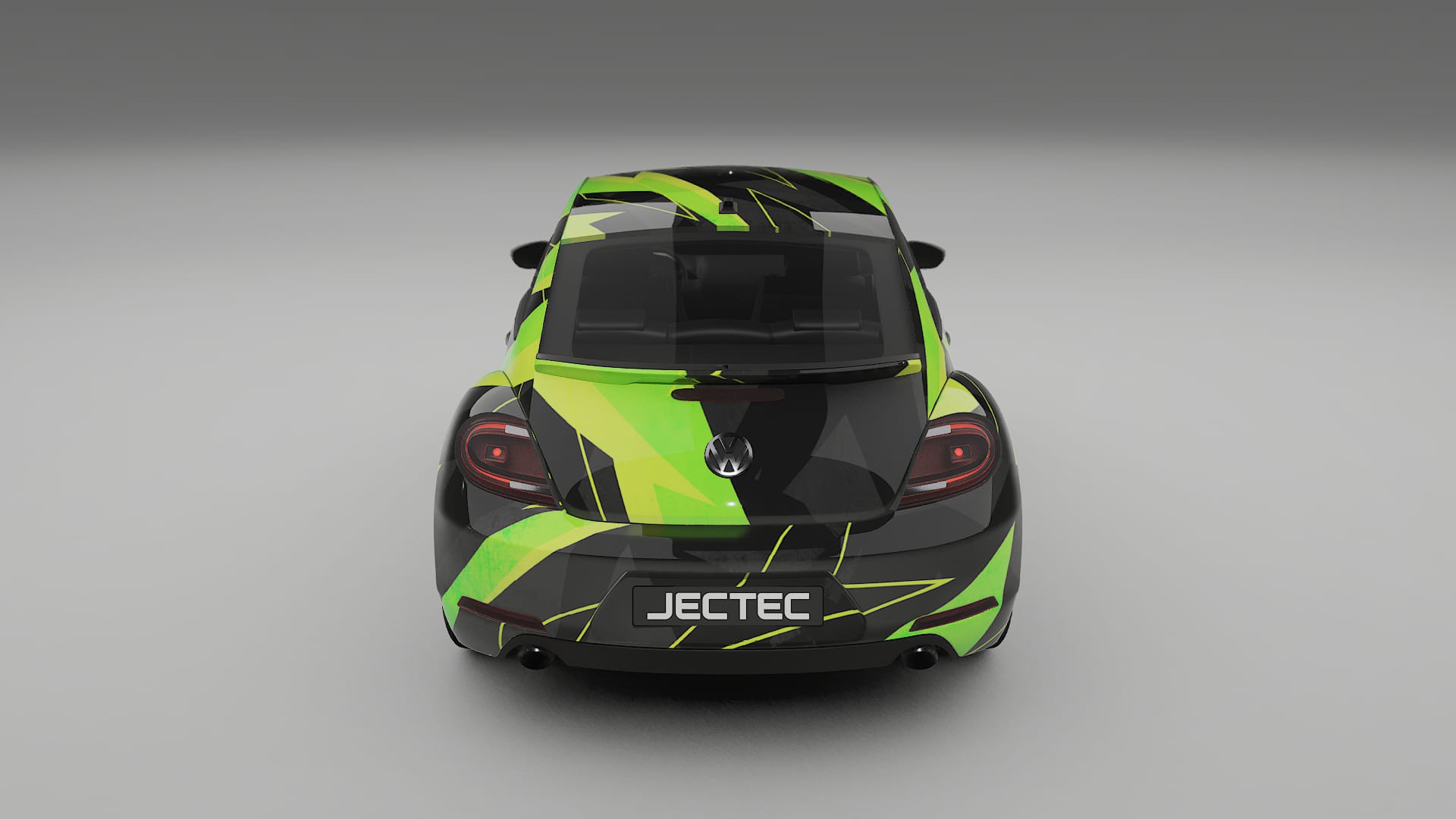 VW Beetle A5 prefacelift pre-LCI NINJA TURTLES – Designad Wrap PPF-sats i utskrivbar polyuretanfilm