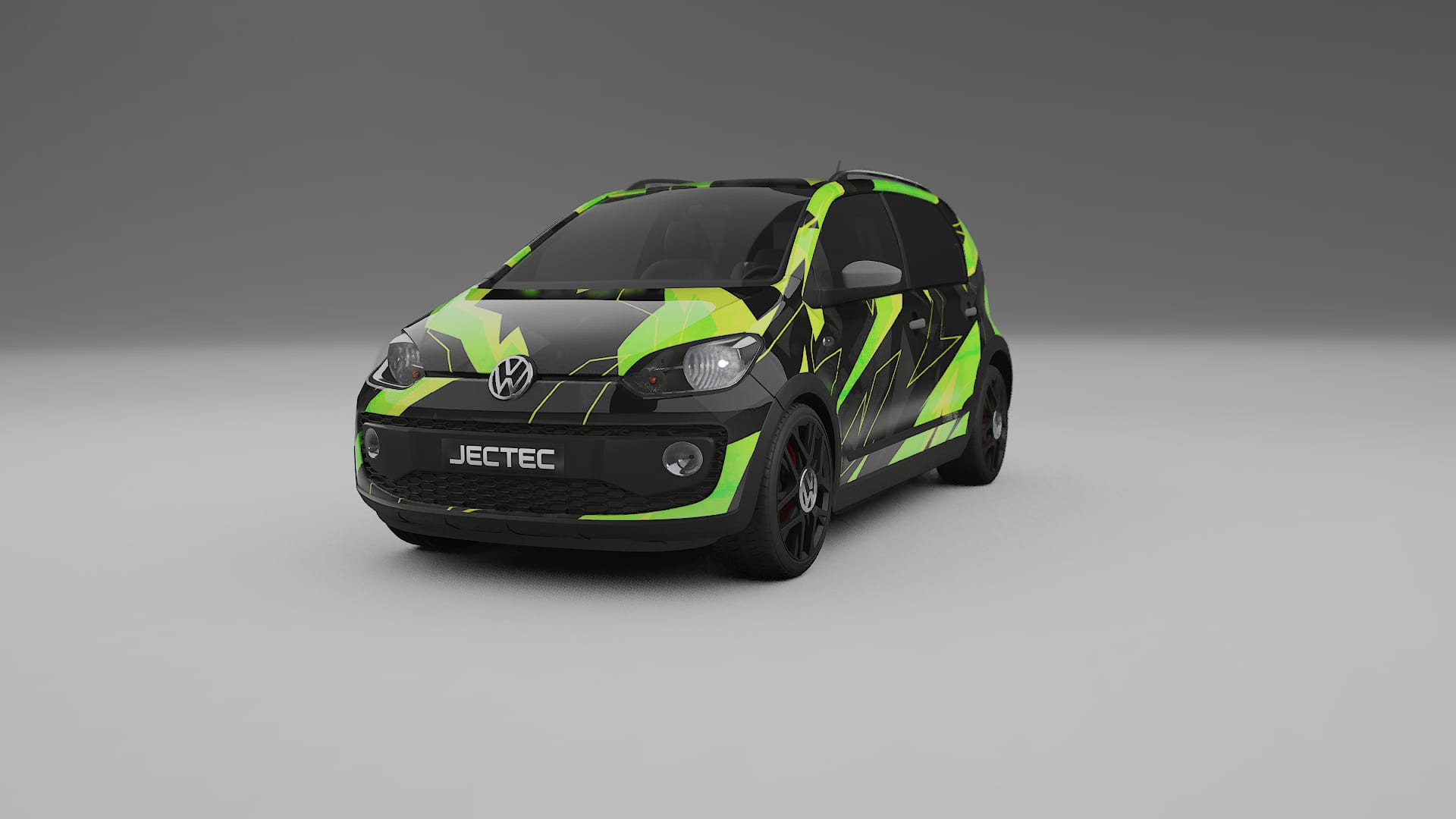 VW Cross Up NINJA TURTLES – Designad Wrap PPF-sats i utskrivbar polyuretanfilm