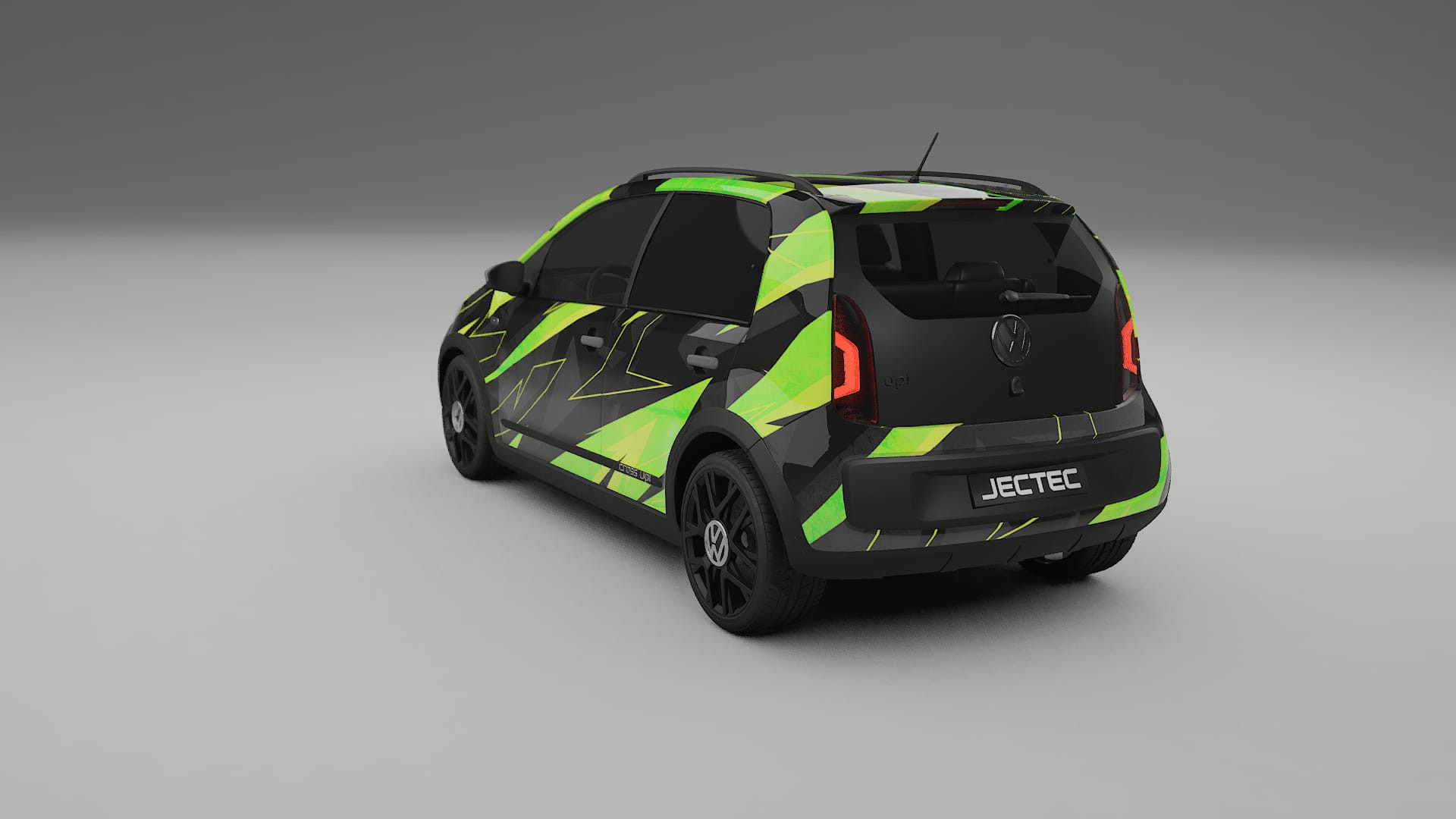 VW Cross Up NINJA TURTLES – Designad Wrap PPF-sats i utskrivbar polyuretanfilm