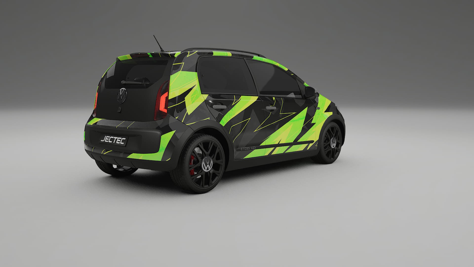 VW Cross Up NINJA TURTLES – Designad Wrap PPF-sats i utskrivbar polyuretanfilm