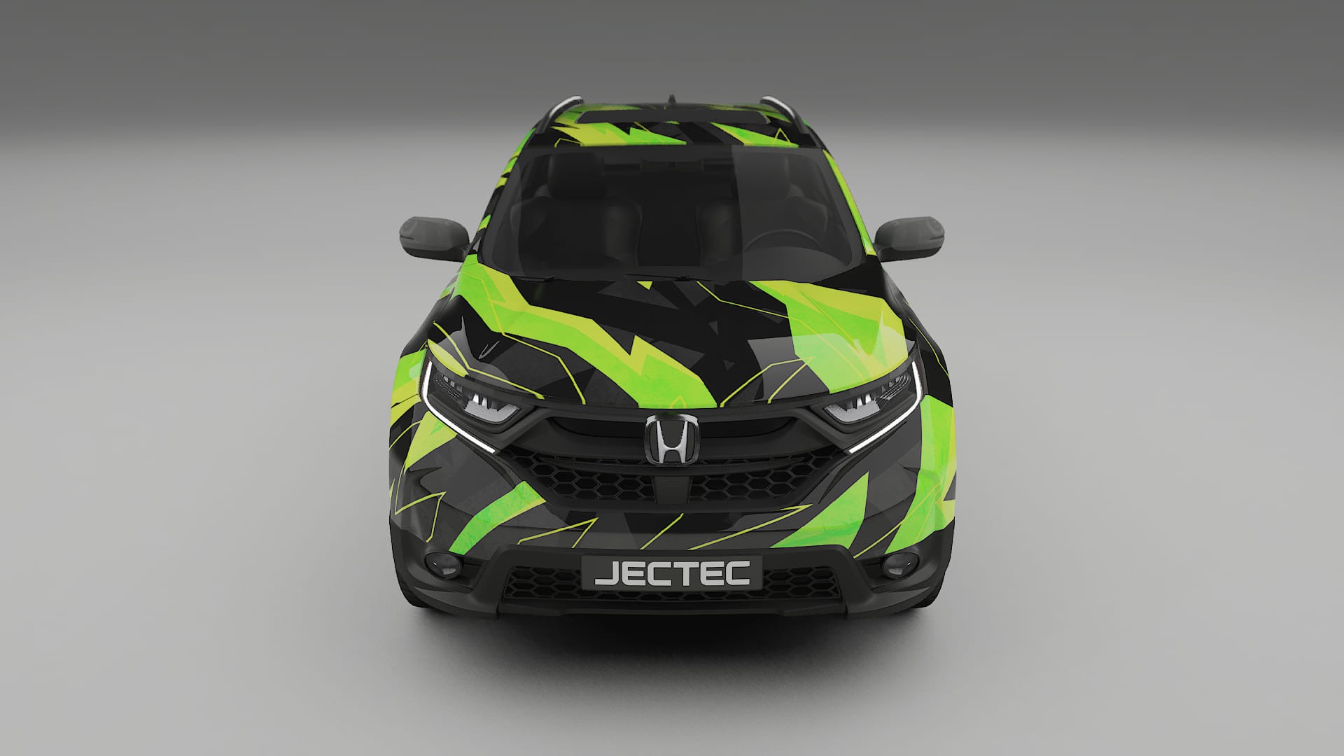 Honda CRV Touring prefacelift pre-LCI NINJA TURTLES – Designad Wrap PPF-sats i utskrivbar polyuretanfilm
