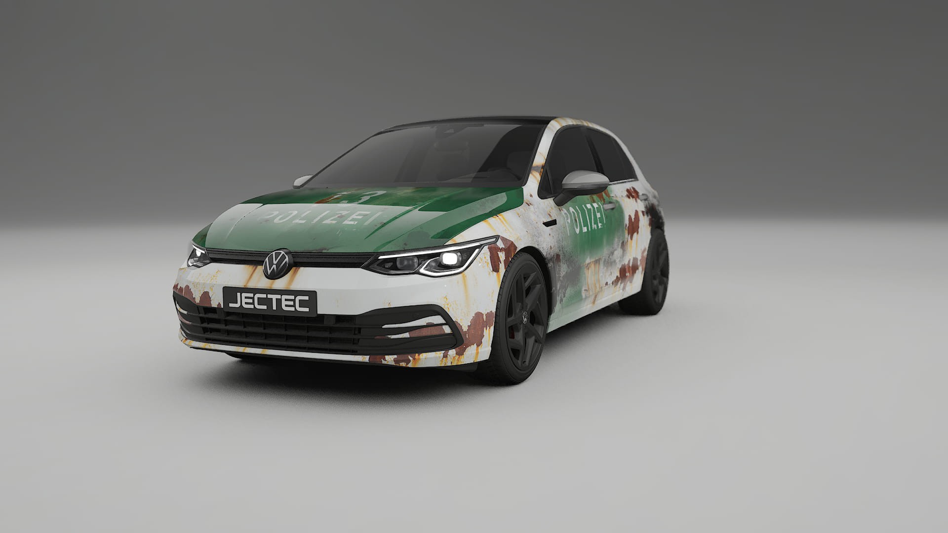 VW Golf Mk8 COBRA 11 – Designad Wrap PPF-sats i utskrivbar polyuretanfilm