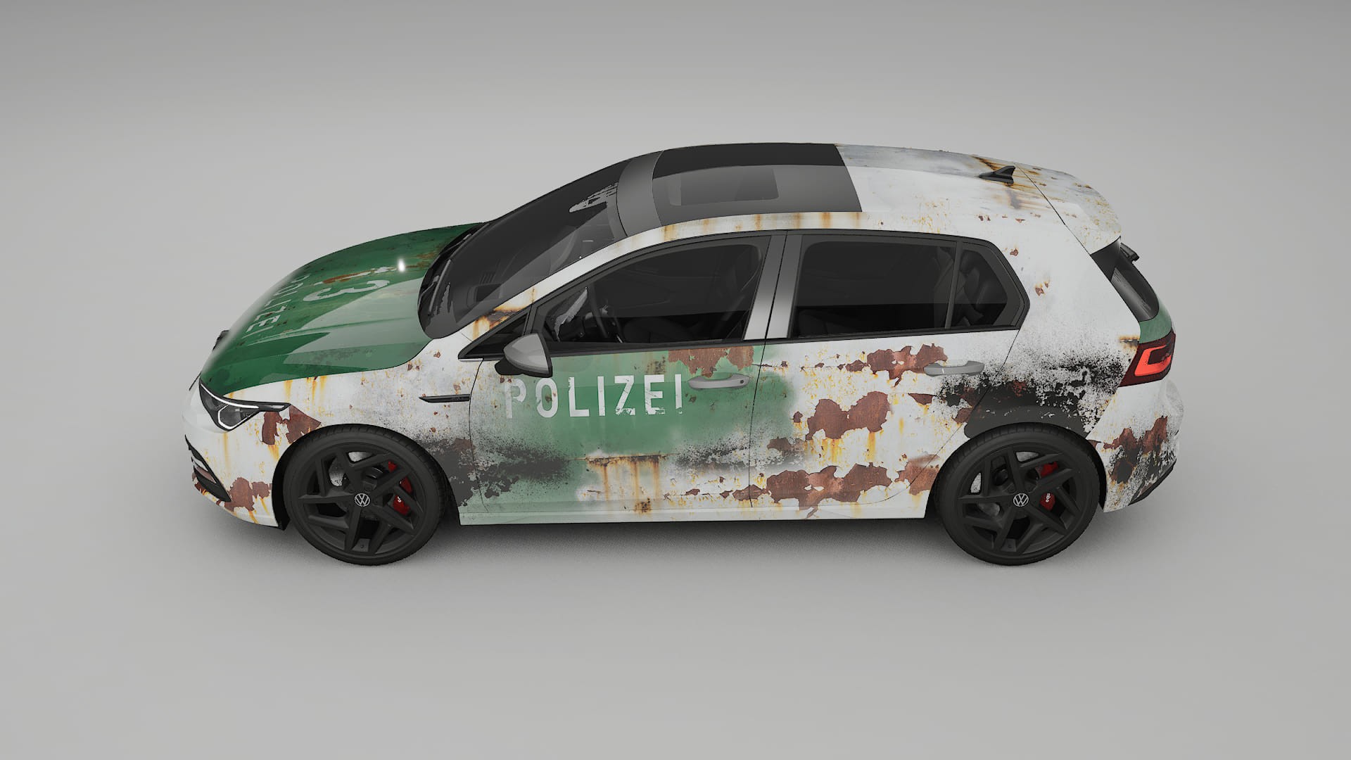 VW Golf Mk8 COBRA 11 – Designad Wrap PPF-sats i utskrivbar polyuretanfilm