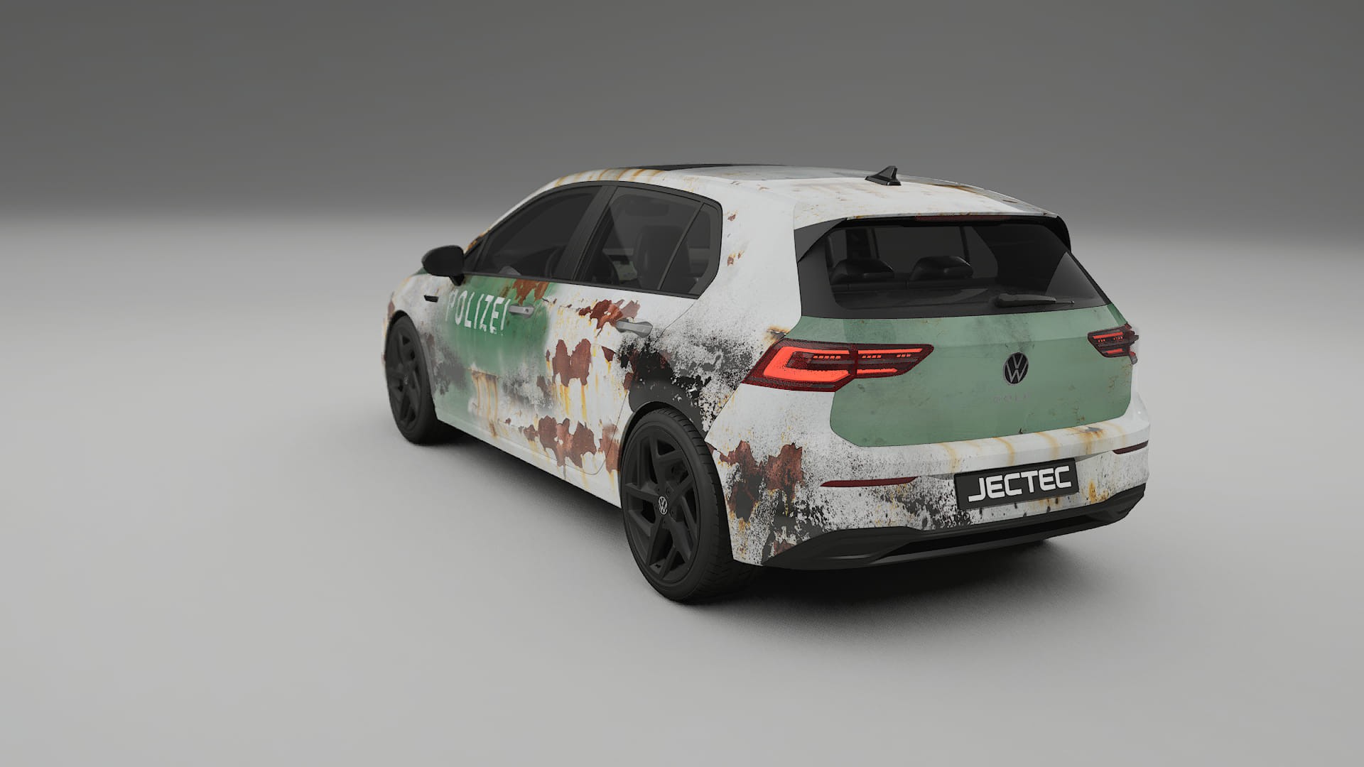 VW Golf Mk8 COBRA 11 – Designad Wrap PPF-sats i utskrivbar polyuretanfilm