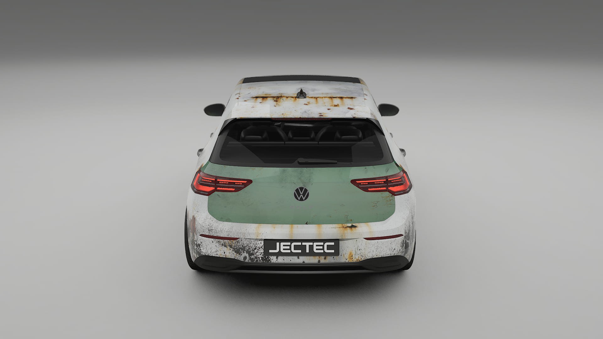 VW Golf Mk8 COBRA 11 – Designad Wrap PPF-sats i utskrivbar polyuretanfilm