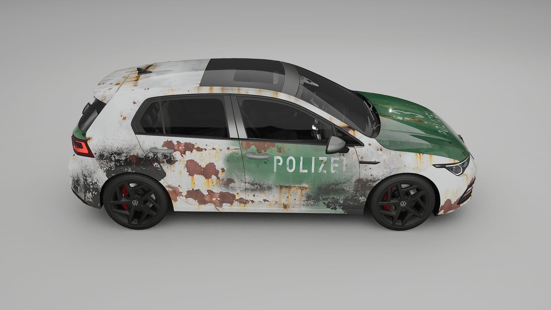 VW Golf Mk8 COBRA 11 – Designad Wrap PPF-sats i utskrivbar polyuretanfilm
