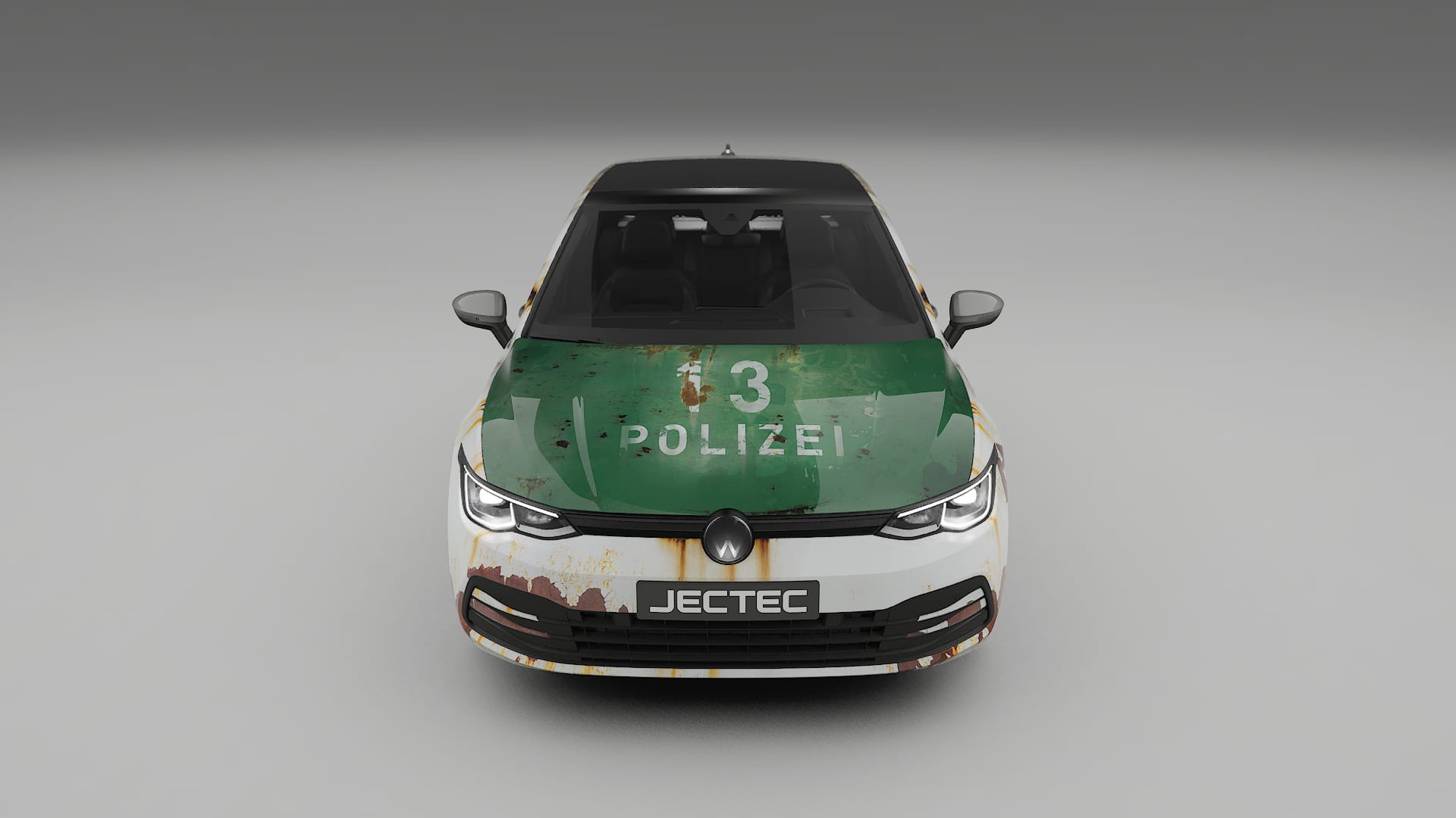 VW Golf Mk8 COBRA 11 – Designad Wrap PPF-sats i utskrivbar polyuretanfilm