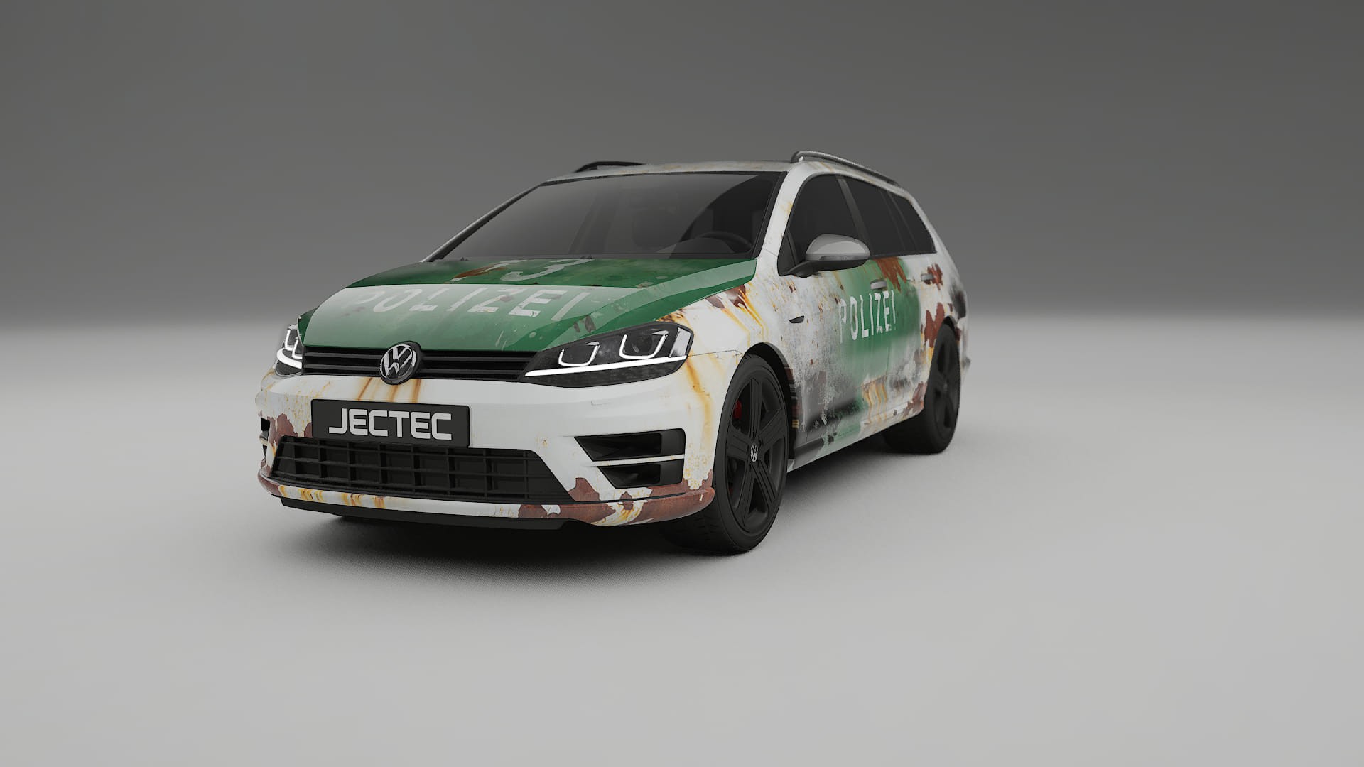 VW Golf Variant Mk7 COBRA 11 – Designad Wrap PPF-sats i utskrivbar polyuretanfilm