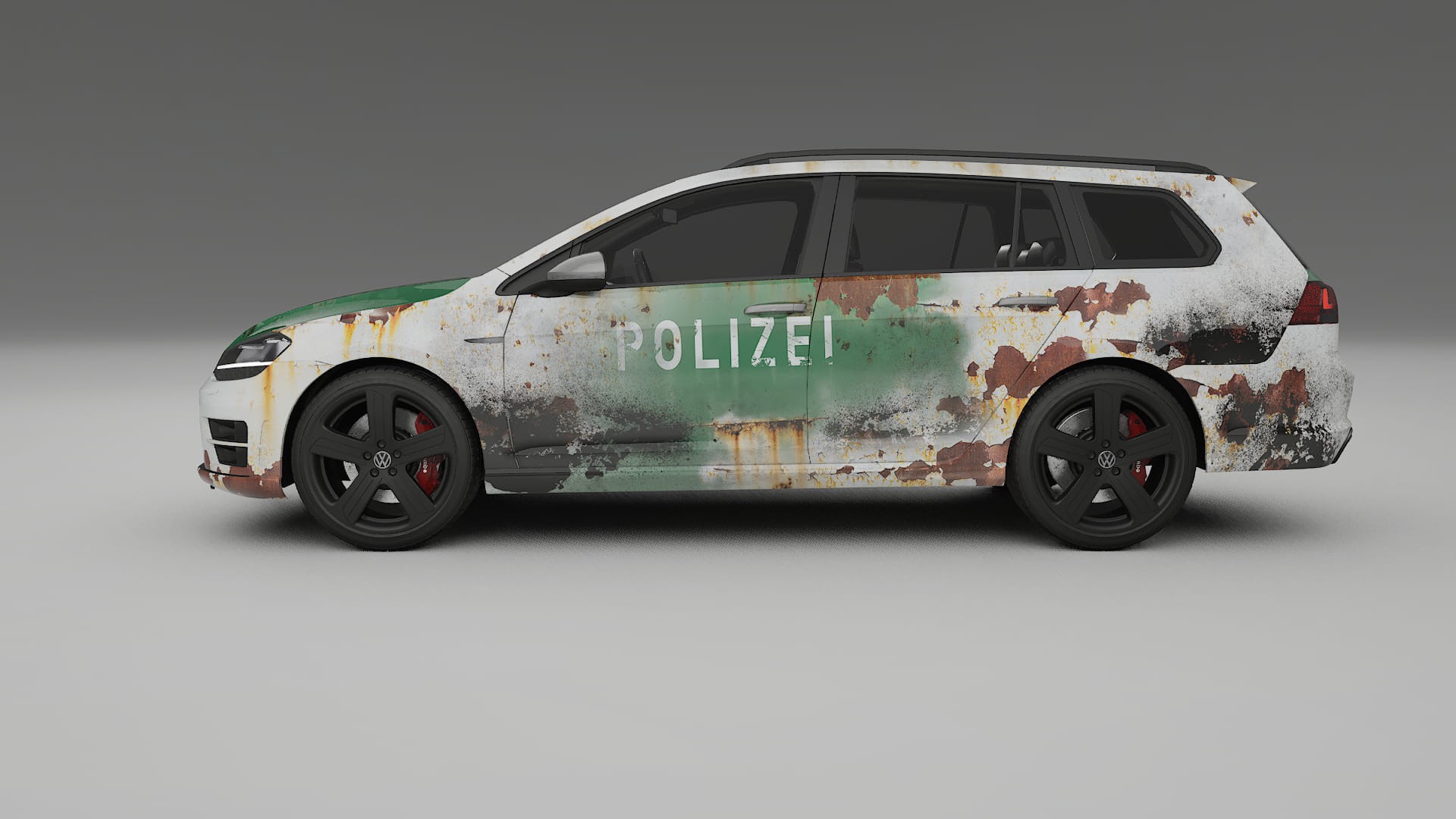 VW Golf Variant Mk7 COBRA 11 – Designad Wrap PPF-sats i utskrivbar polyuretanfilm