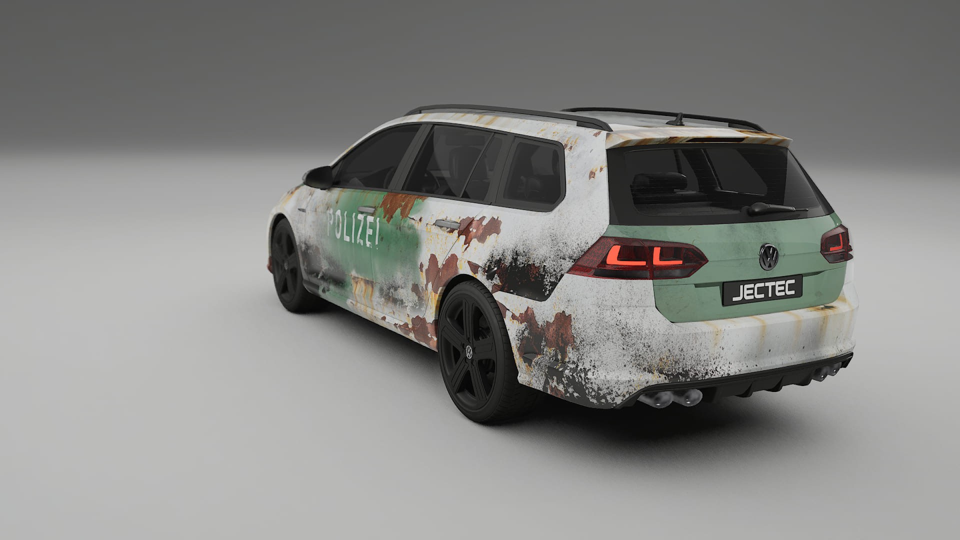 VW Golf Variant Mk7 COBRA 11 – Designad Wrap PPF-sats i utskrivbar polyuretanfilm