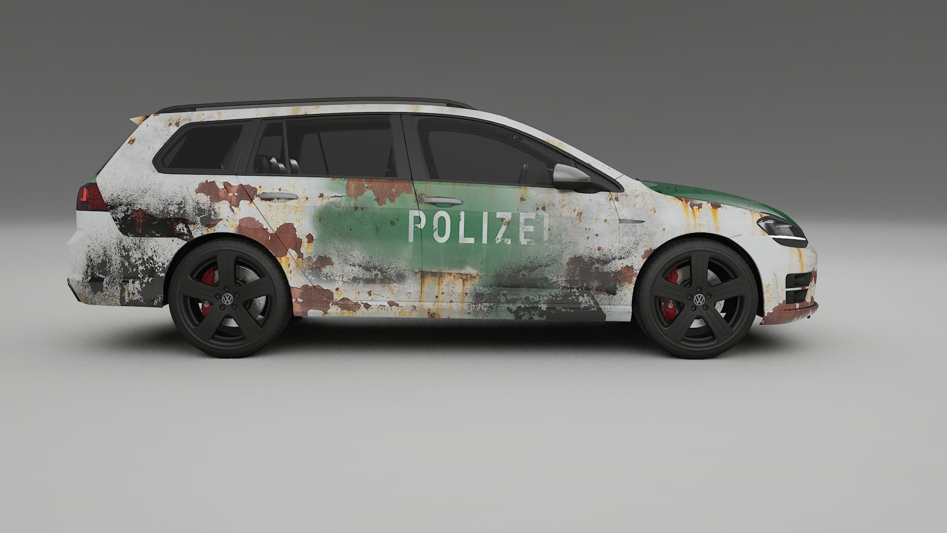 VW Golf Variant Mk7 COBRA 11 – Designad Wrap PPF-sats i utskrivbar polyuretanfilm