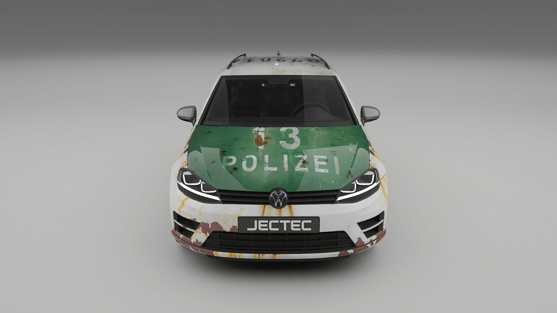 VW Golf Variant Mk7 COBRA 11 – Designad Wrap PPF-sats i utskrivbar polyuretanfilm