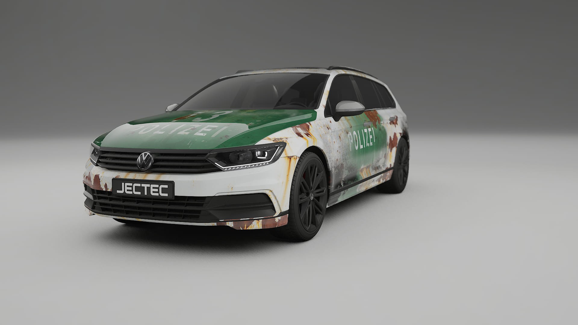 VW Passat VariantR B8 COBRA 11 – Designad Wrap PPF-sats i utskrivbar polyuretanfilm