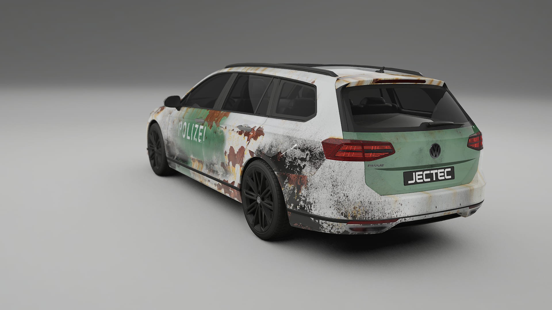 VW Passat VariantR B8 COBRA 11 – Designad Wrap PPF-sats i utskrivbar polyuretanfilm