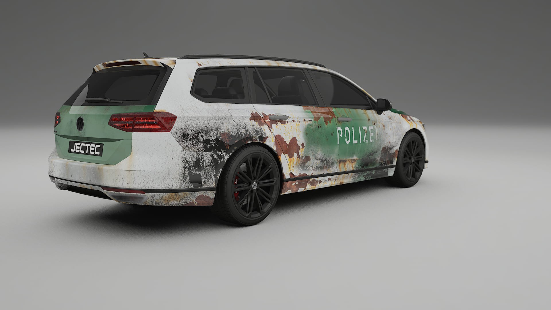 VW Passat VariantR B8 COBRA 11 – Designad Wrap PPF-sats i utskrivbar polyuretanfilm