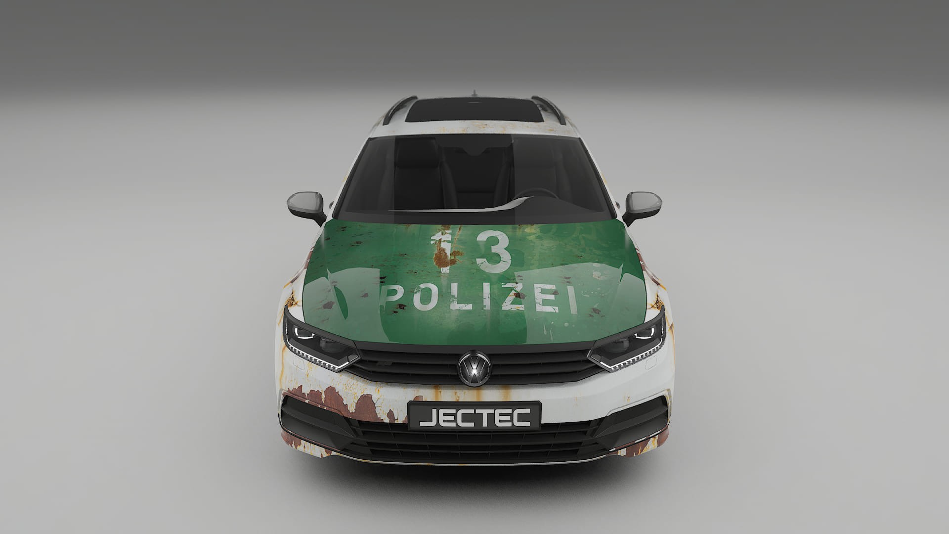 VW Passat VariantR B8 COBRA 11 – Designad Wrap PPF-sats i utskrivbar polyuretanfilm