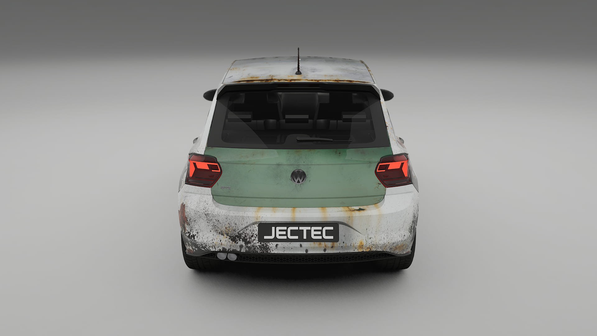 VW Polo GTI VI COBRA 11 – Designad Wrap PPF-sats i utskrivbar polyuretanfilm