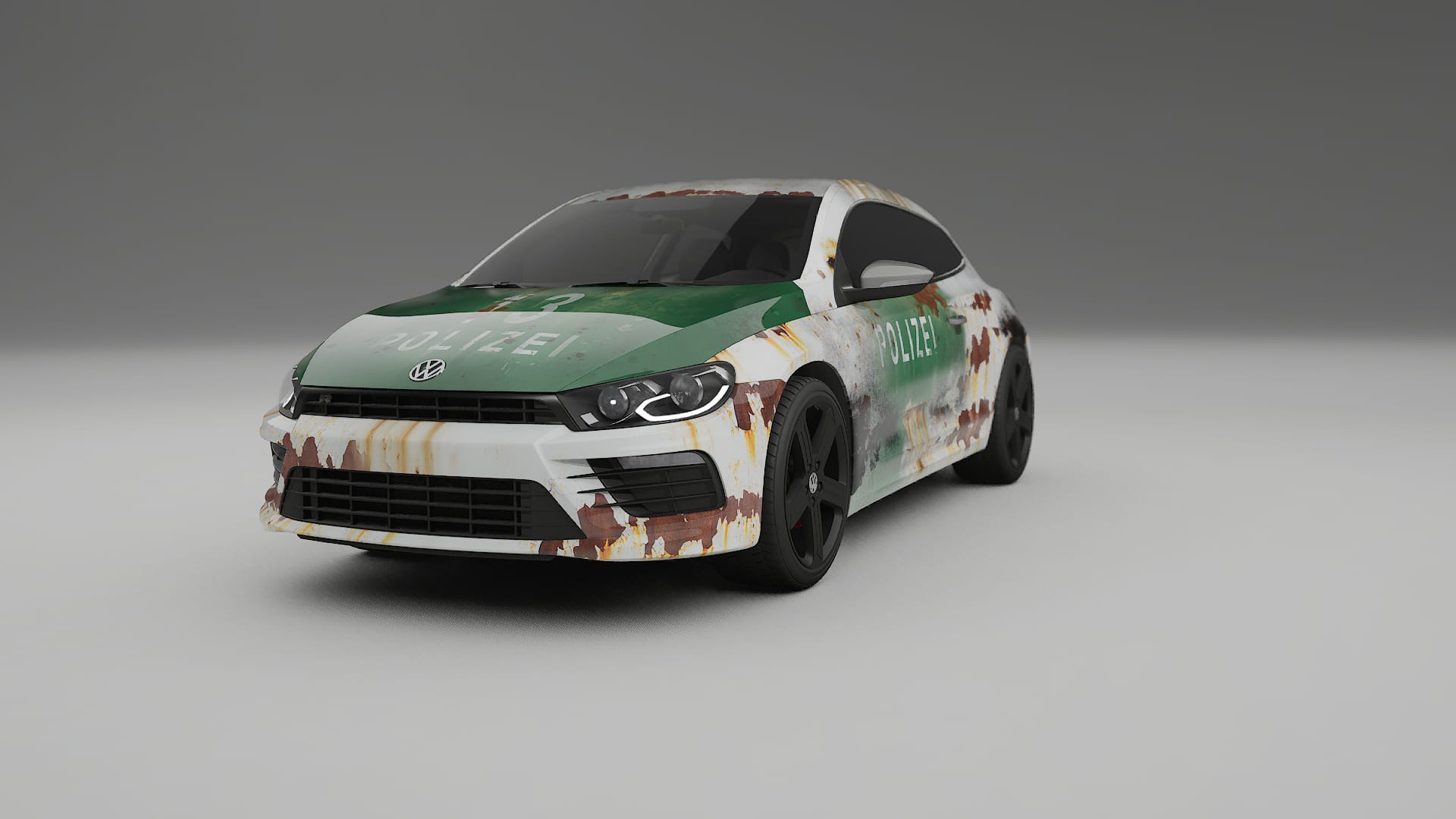 VW Scirocco R III COBRA 11 – Designad Wrap PPF-sats i utskrivbar polyuretanfilm