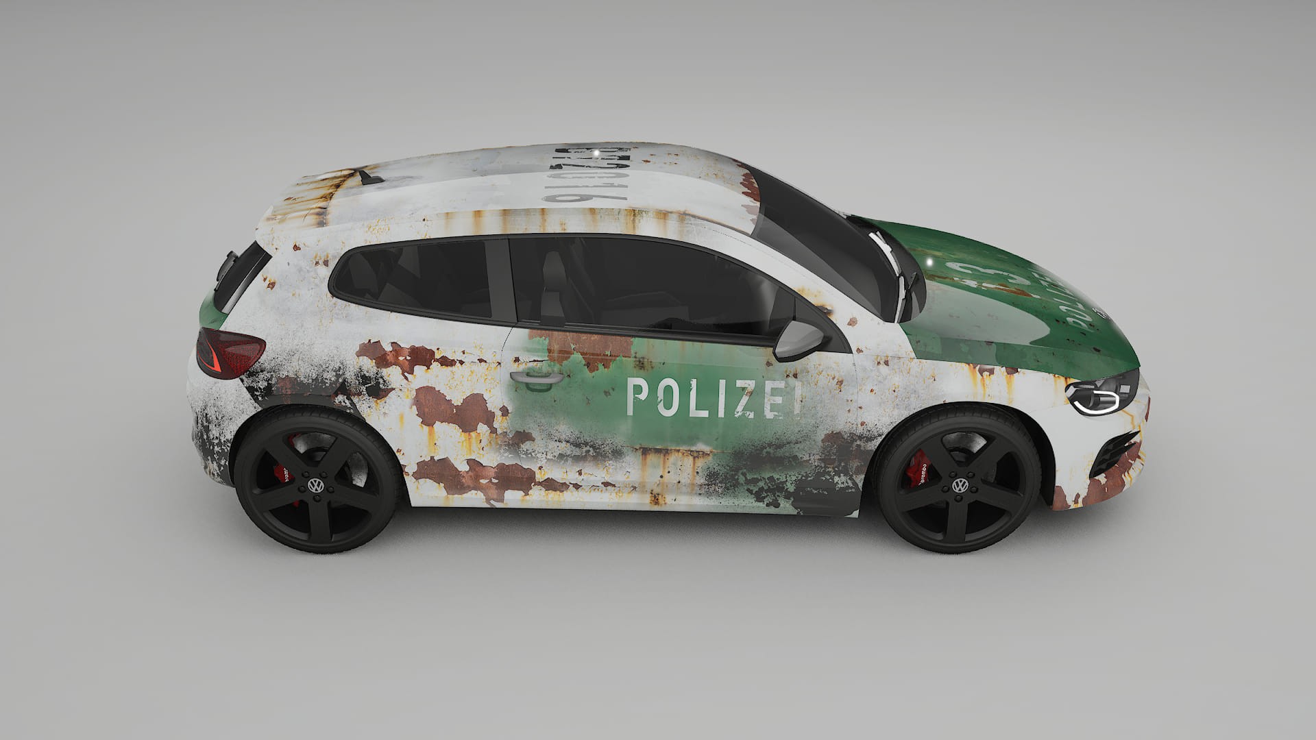 VW Scirocco R III COBRA 11 – Designad Wrap PPF-sats i utskrivbar polyuretanfilm