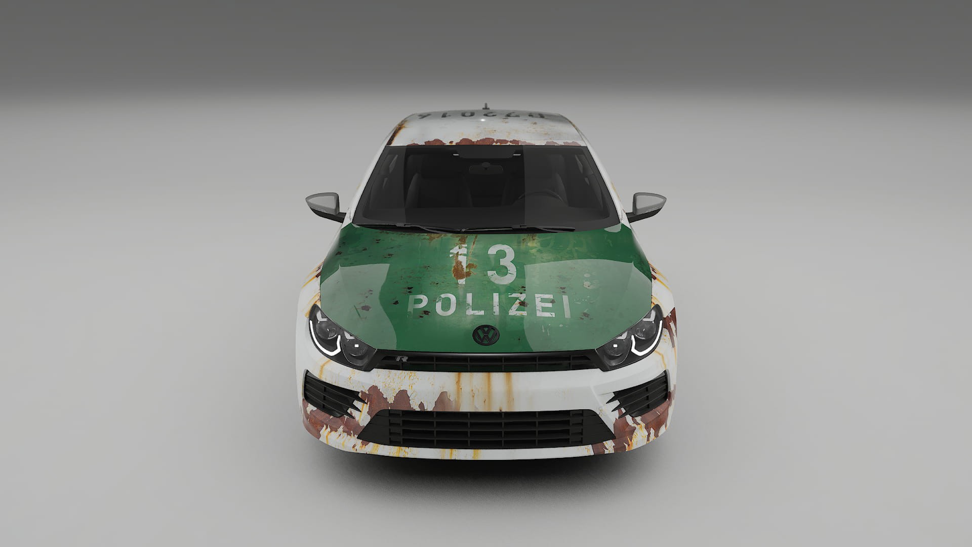 VW Scirocco R III COBRA 11 – Designad Wrap PPF-sats i utskrivbar polyuretanfilm