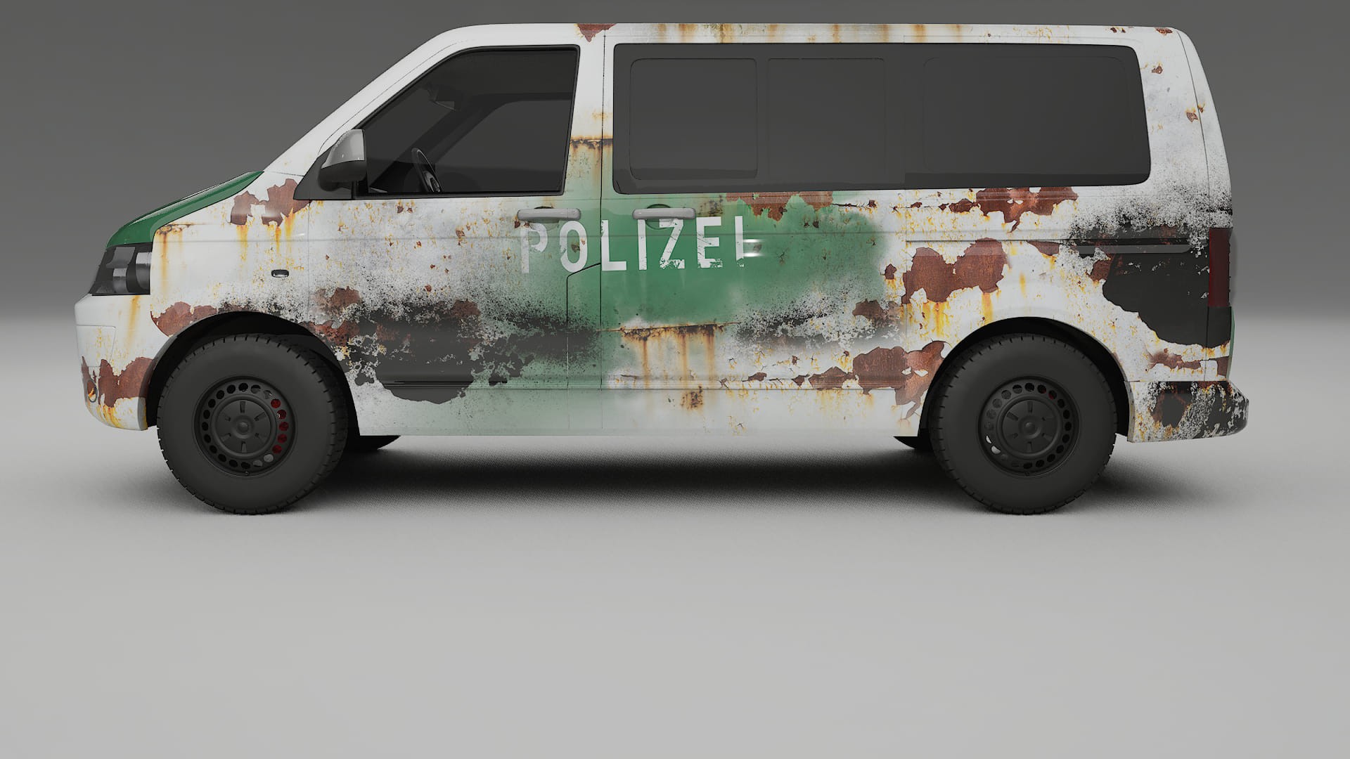 VW Transporter T5 Caravelle COBRA 11 – Designad Wrap PPF-sats i utskrivbar polyuretanfilm