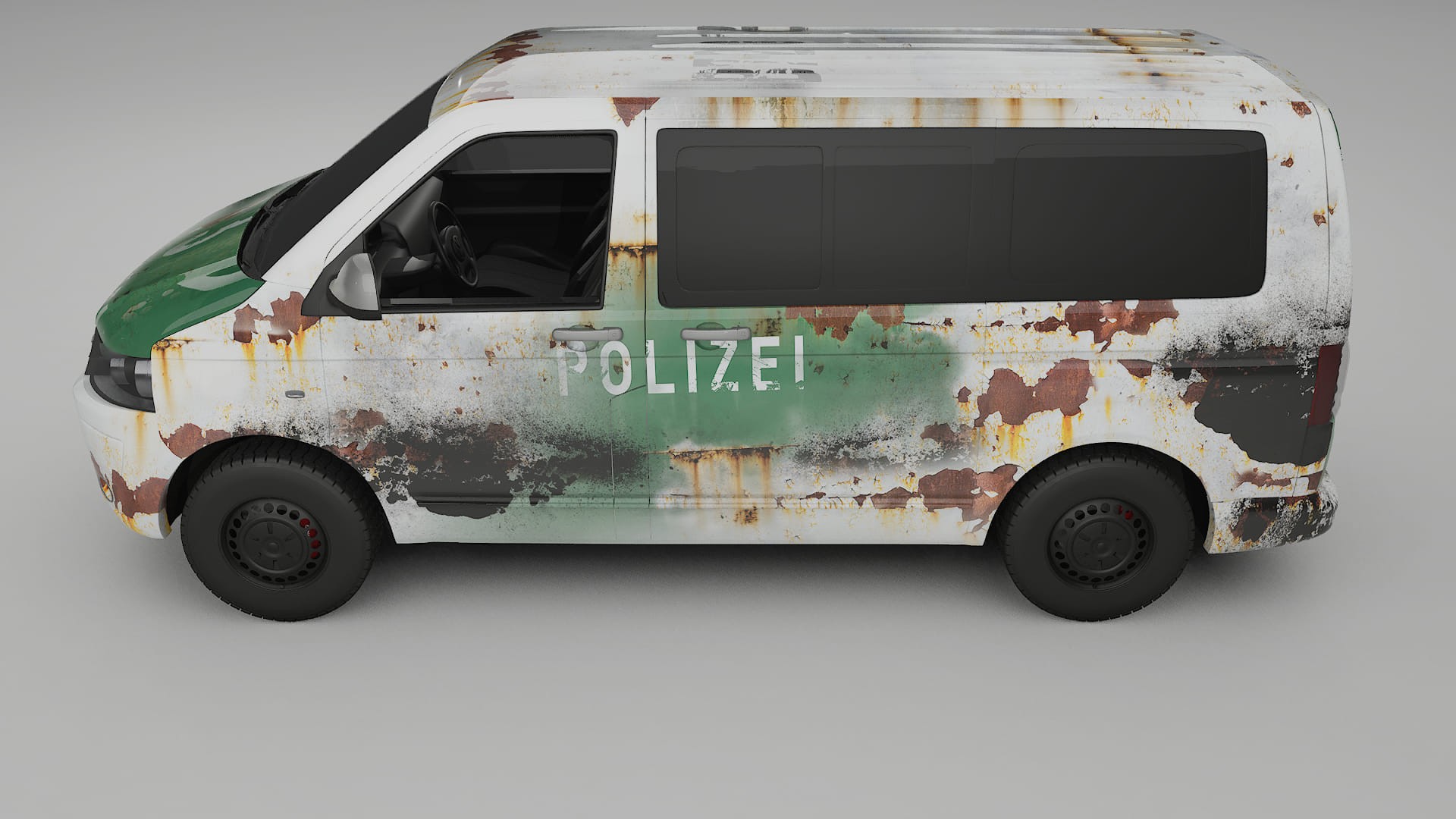 VW Transporter T5 Caravelle COBRA 11 – Designad Wrap PPF-sats i utskrivbar polyuretanfilm