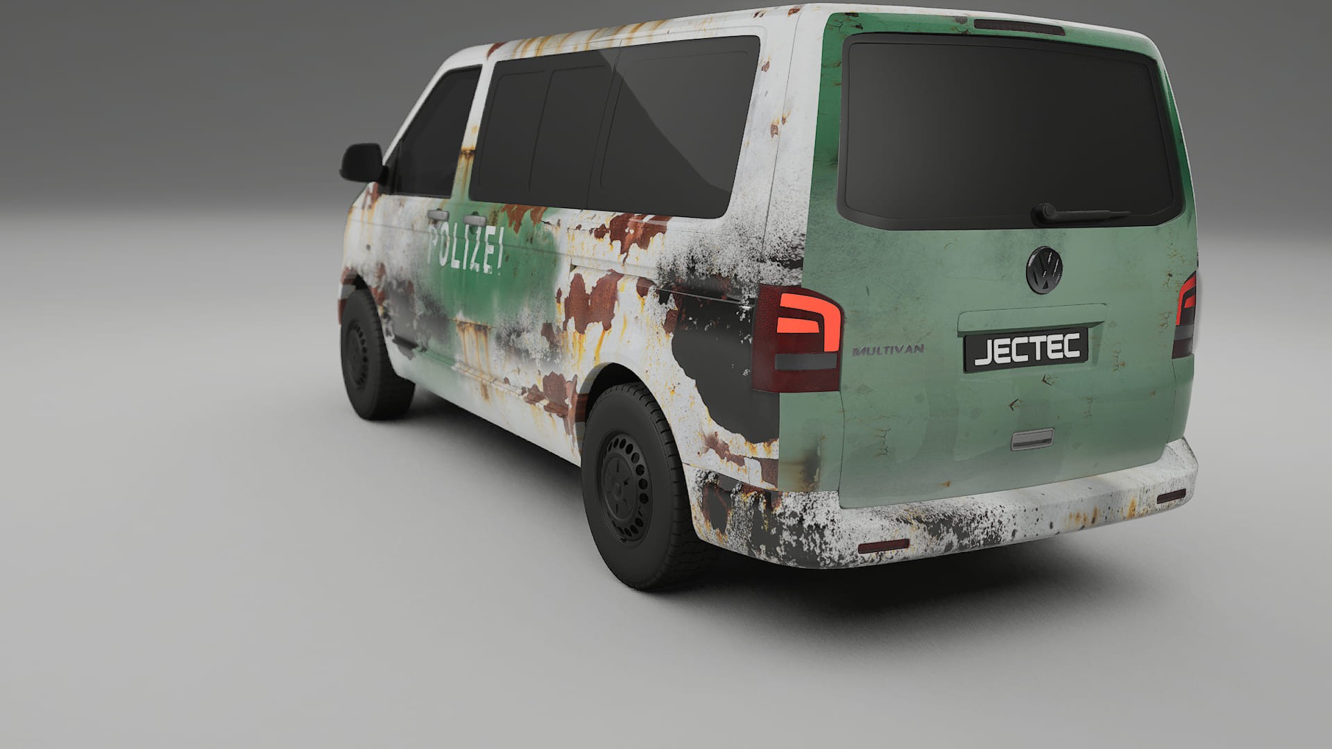 VW Transporter T5 Caravelle COBRA 11 – Designad Wrap PPF-sats i utskrivbar polyuretanfilm