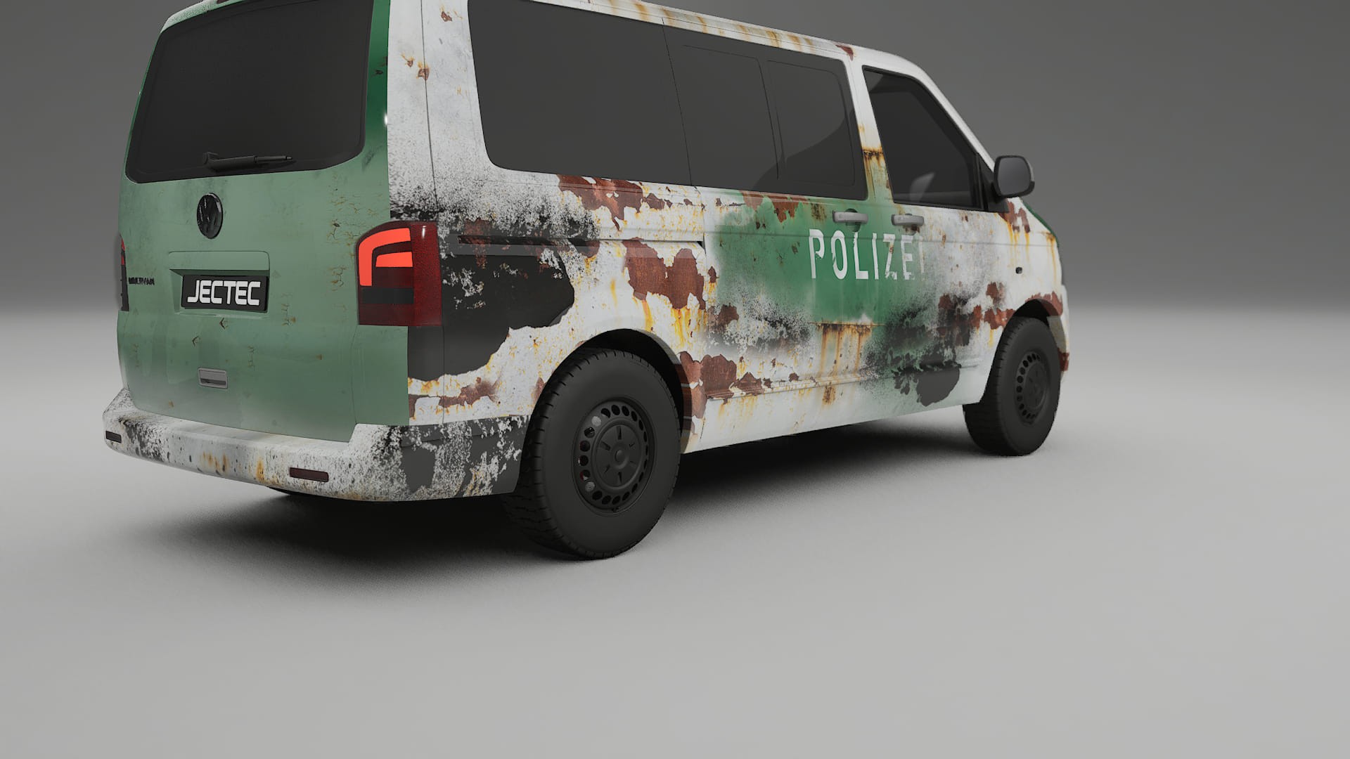 VW Transporter T5 Caravelle COBRA 11 – Designad Wrap PPF-sats i utskrivbar polyuretanfilm