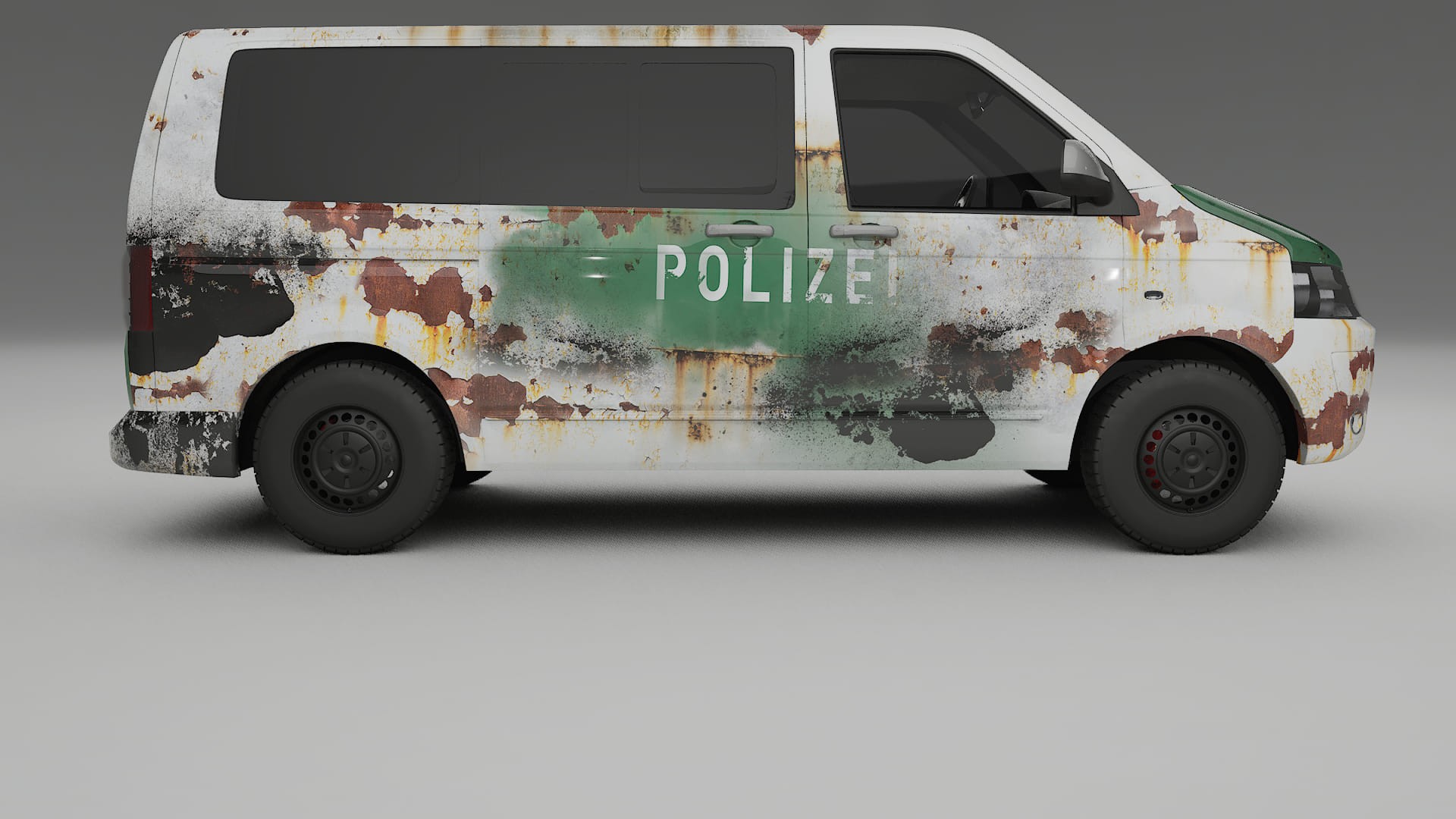 VW Transporter T5 Caravelle COBRA 11 – Designad Wrap PPF-sats i utskrivbar polyuretanfilm