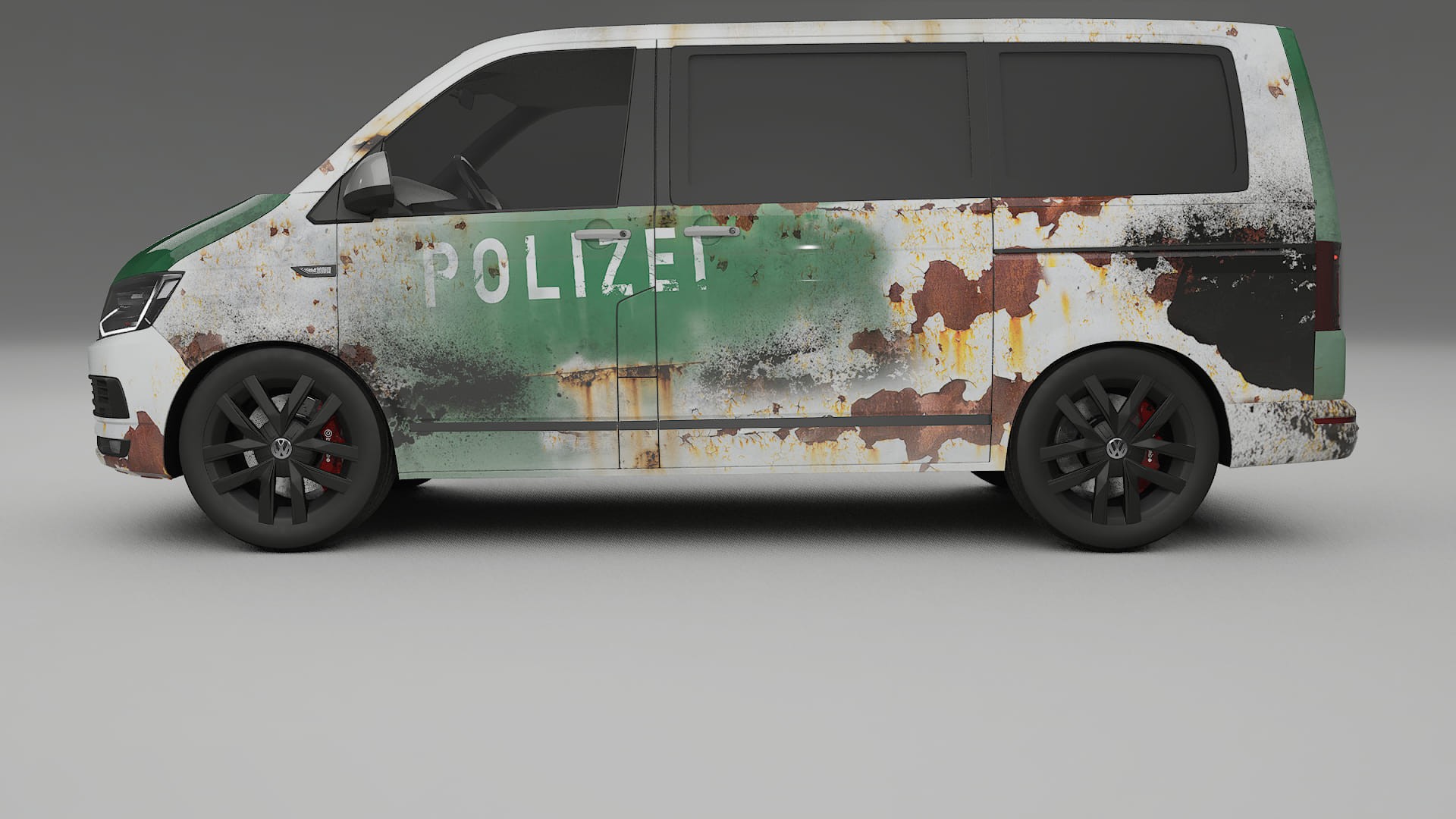 VW Transporter T6 Multivan COBRA 11 – Designad Wrap PPF-sats i utskrivbar polyuretanfilm