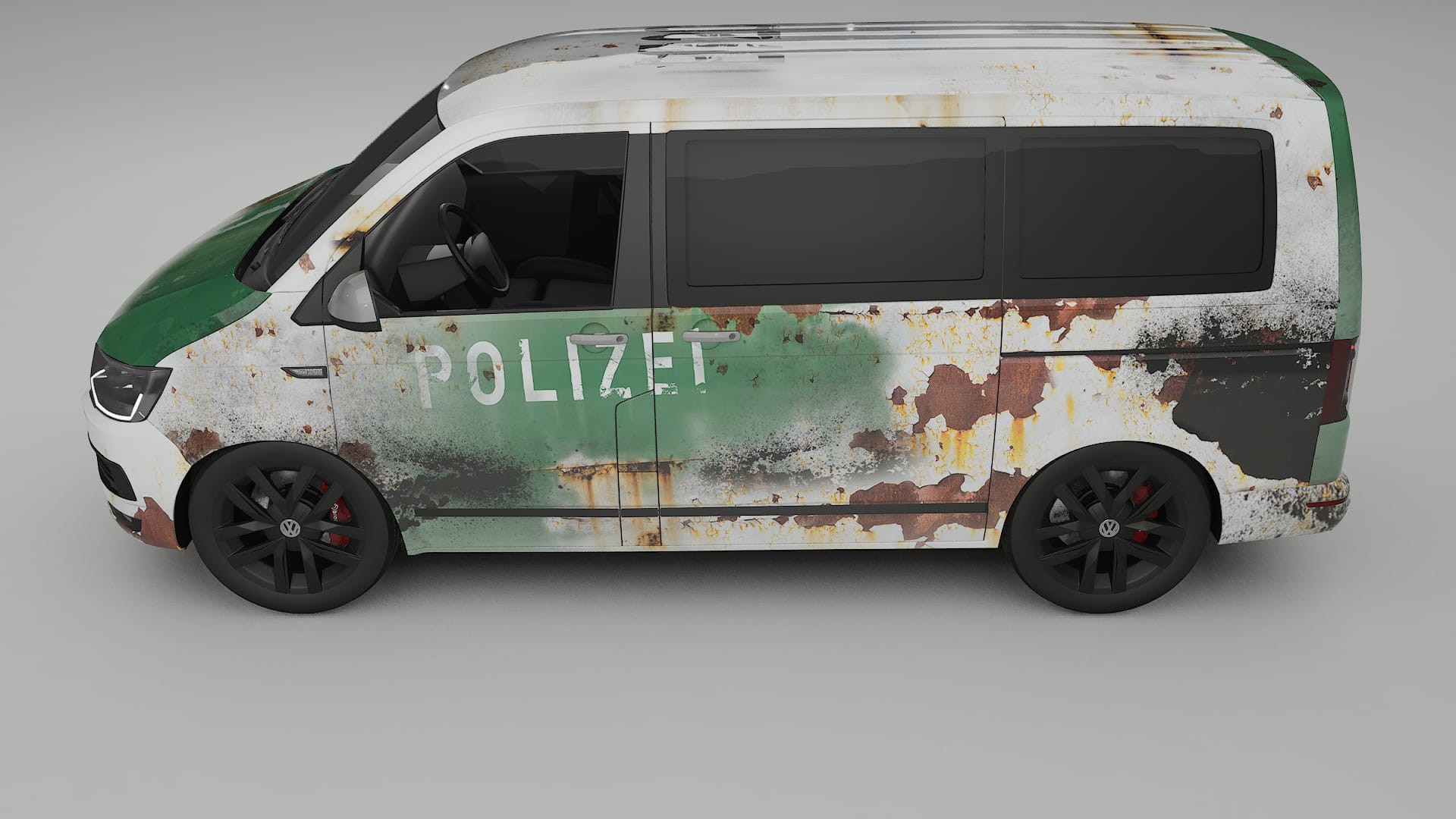 VW Transporter T6 Multivan COBRA 11 – Designad Wrap PPF-sats i utskrivbar polyuretanfilm