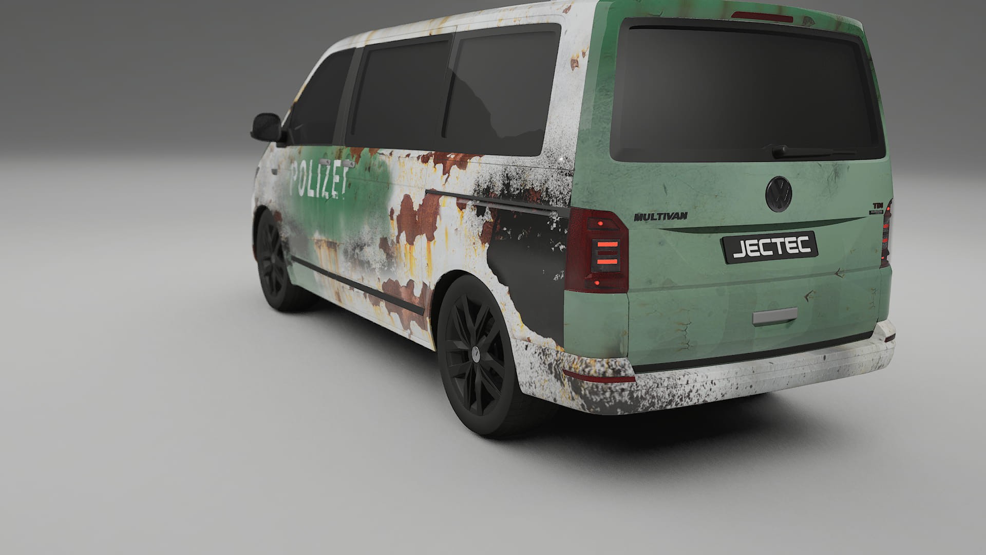 VW Transporter T6 Multivan COBRA 11 – Designad Wrap PPF-sats i utskrivbar polyuretanfilm