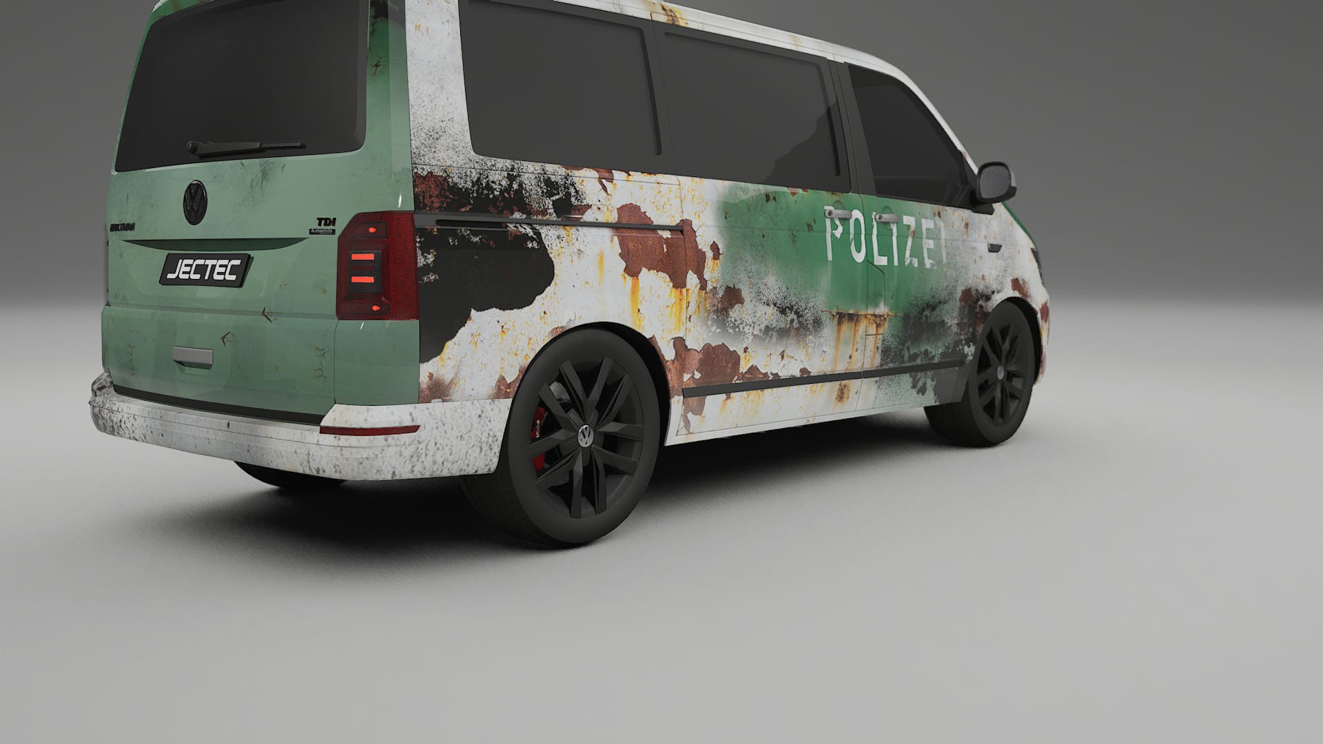 VW Transporter T6 Multivan COBRA 11 – Designad Wrap PPF-sats i utskrivbar polyuretanfilm