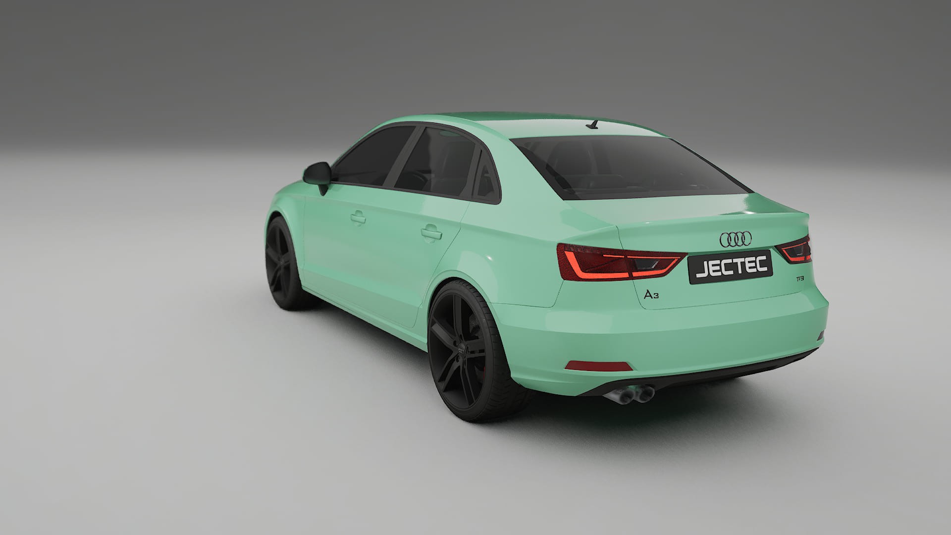 Audi A3 8V sedan prefacelift pre LCI TPU Lackskyddsfilm | DUSTY Färgskiftande PPF – Komplett Förskuret Kit