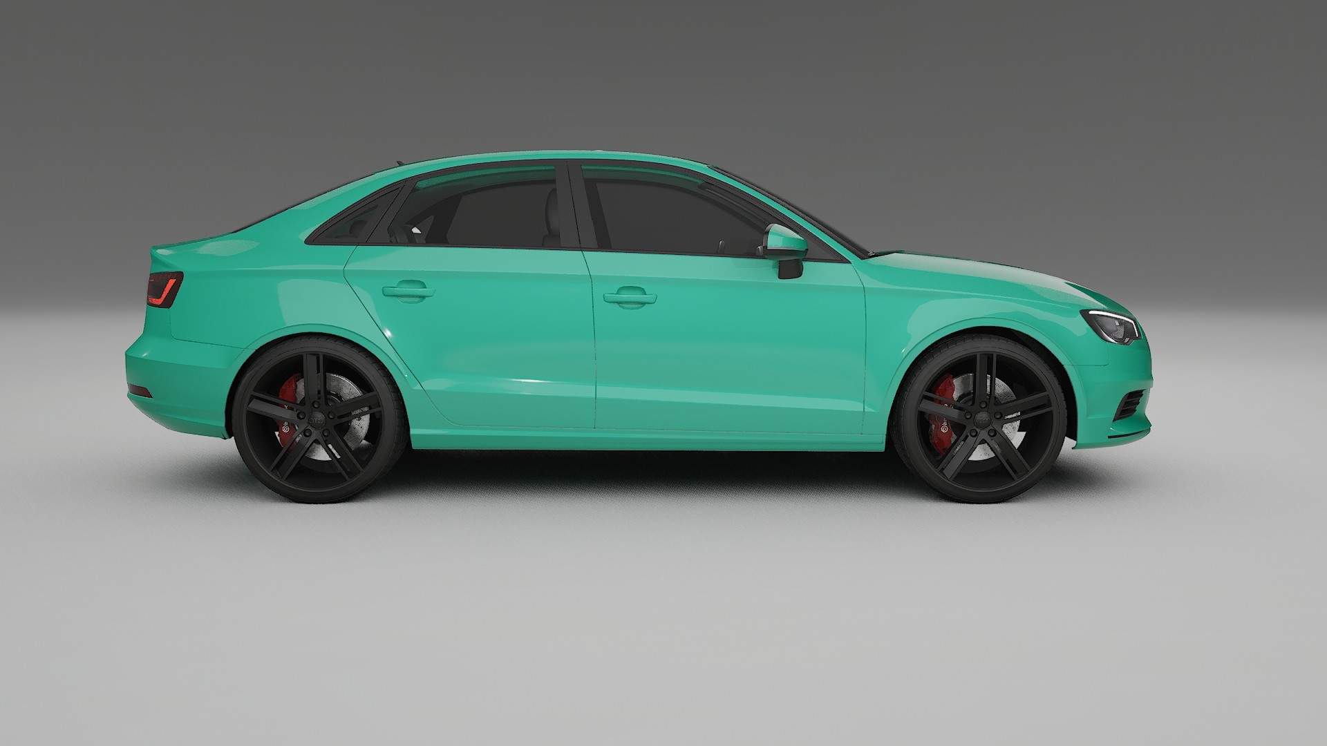 Audi A3 8V sedan prefacelift pre LCI TPU Lackskyddsfilm | JEWEL Färgskiftande PPF – Komplett Förskuret Kit