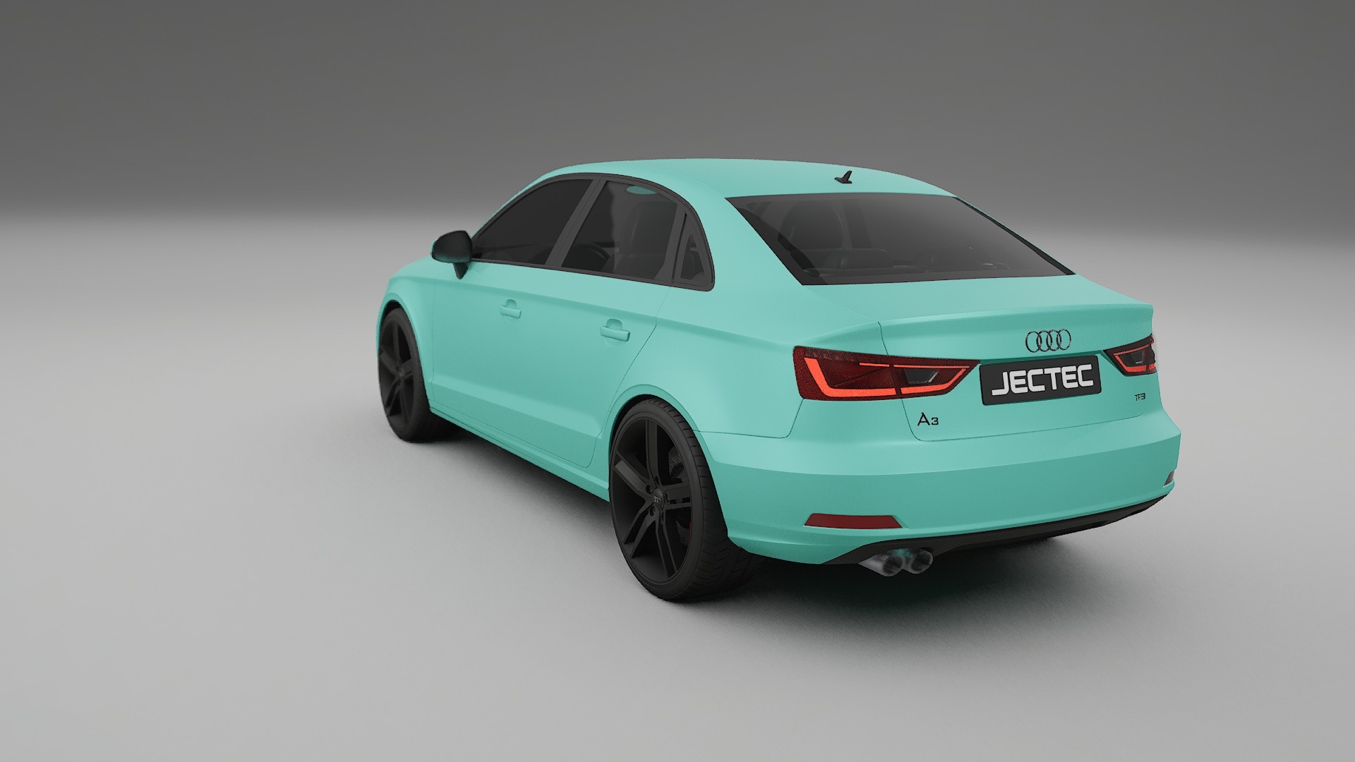 Audi A3 8V sedan prefacelift pre LCI TPU Lackskyddsfilm | FROST Färgskiftande PPF – Komplett Förskuret Kit